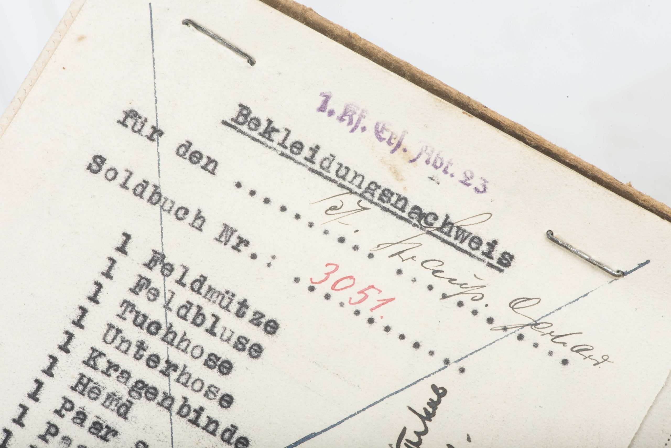 Afrikakorps Soldbuch grouping to Gefreiter Gerhard Strauß — image 38