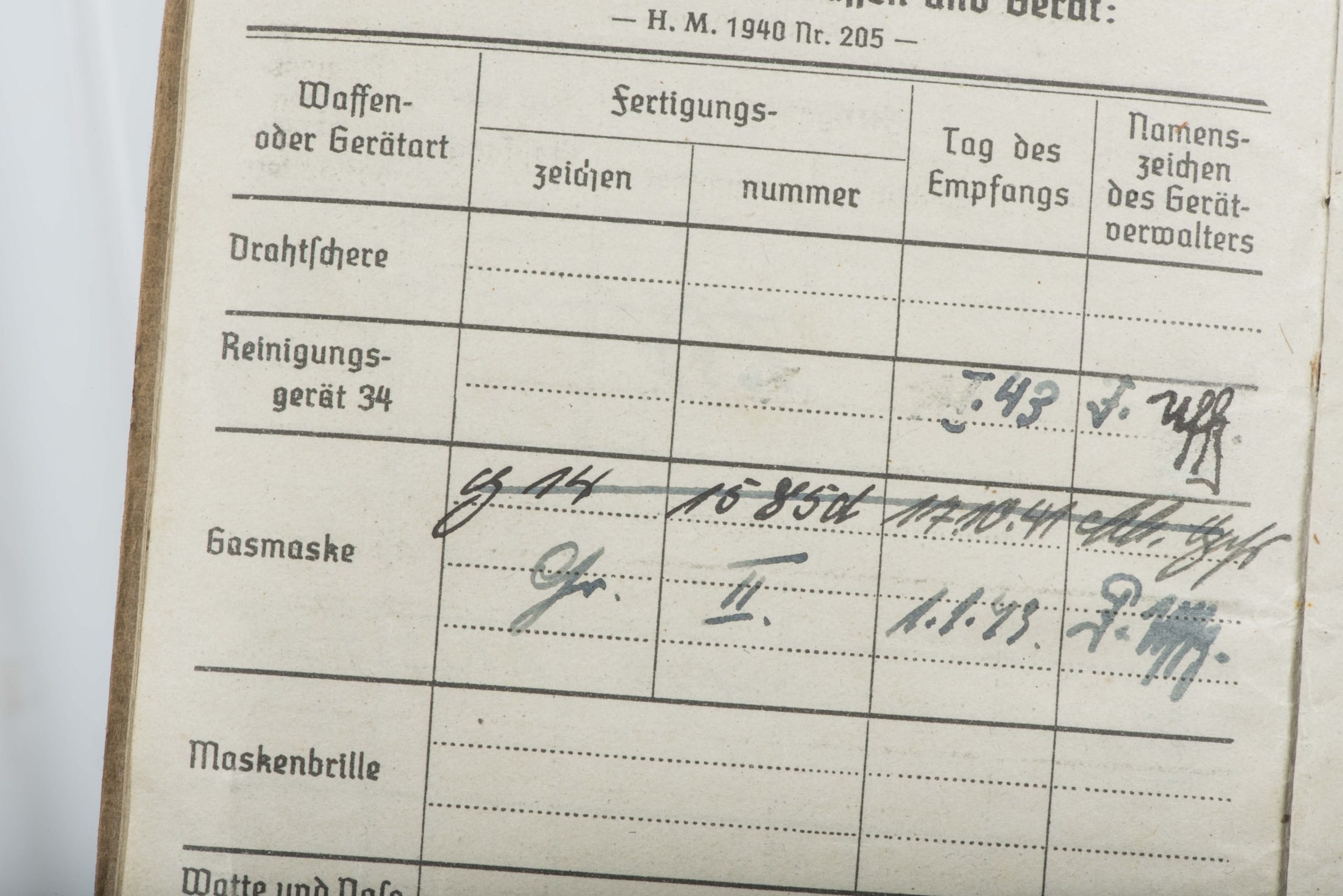 Afrikakorps Soldbuch grouping to Gefreiter Gerhard Strauß — image 46