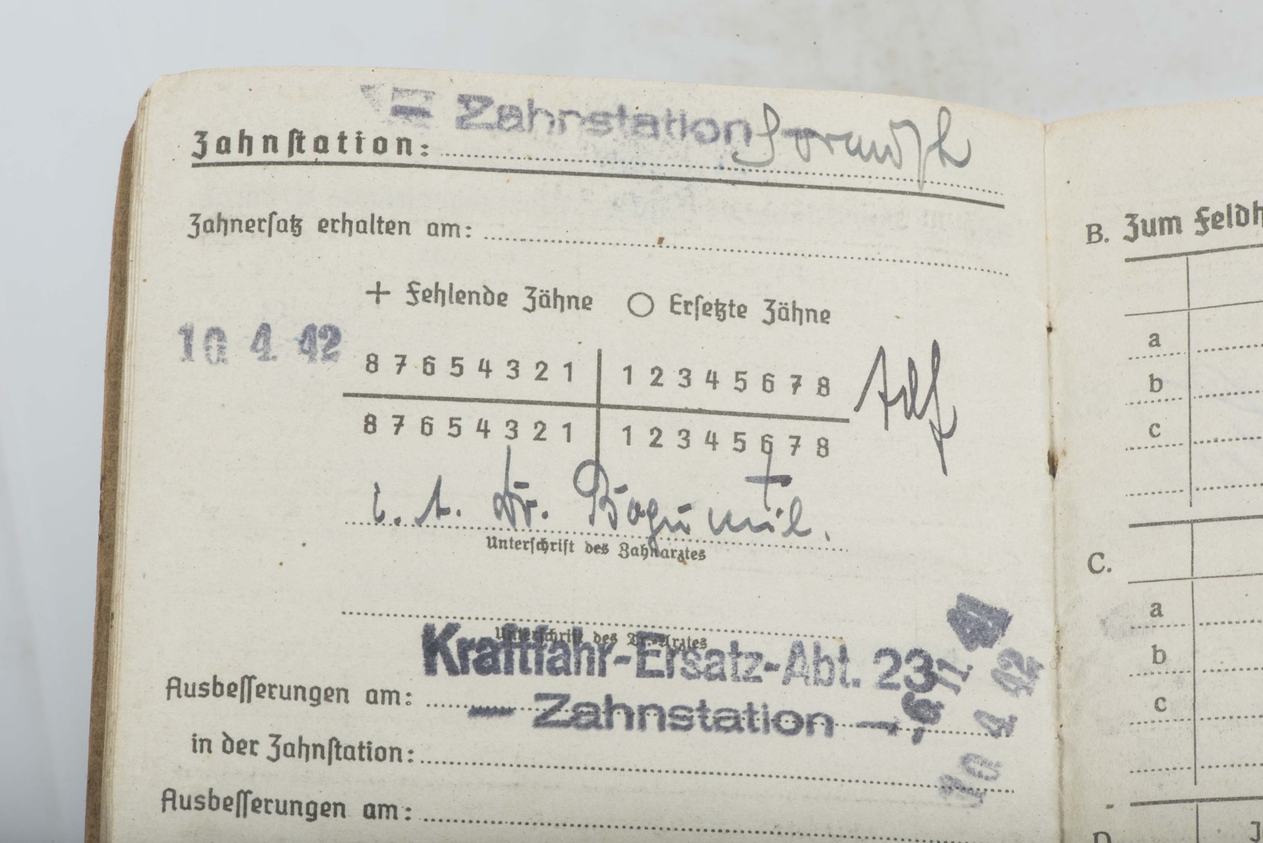 Afrikakorps Soldbuch grouping to Gefreiter Gerhard Strauß — image 49