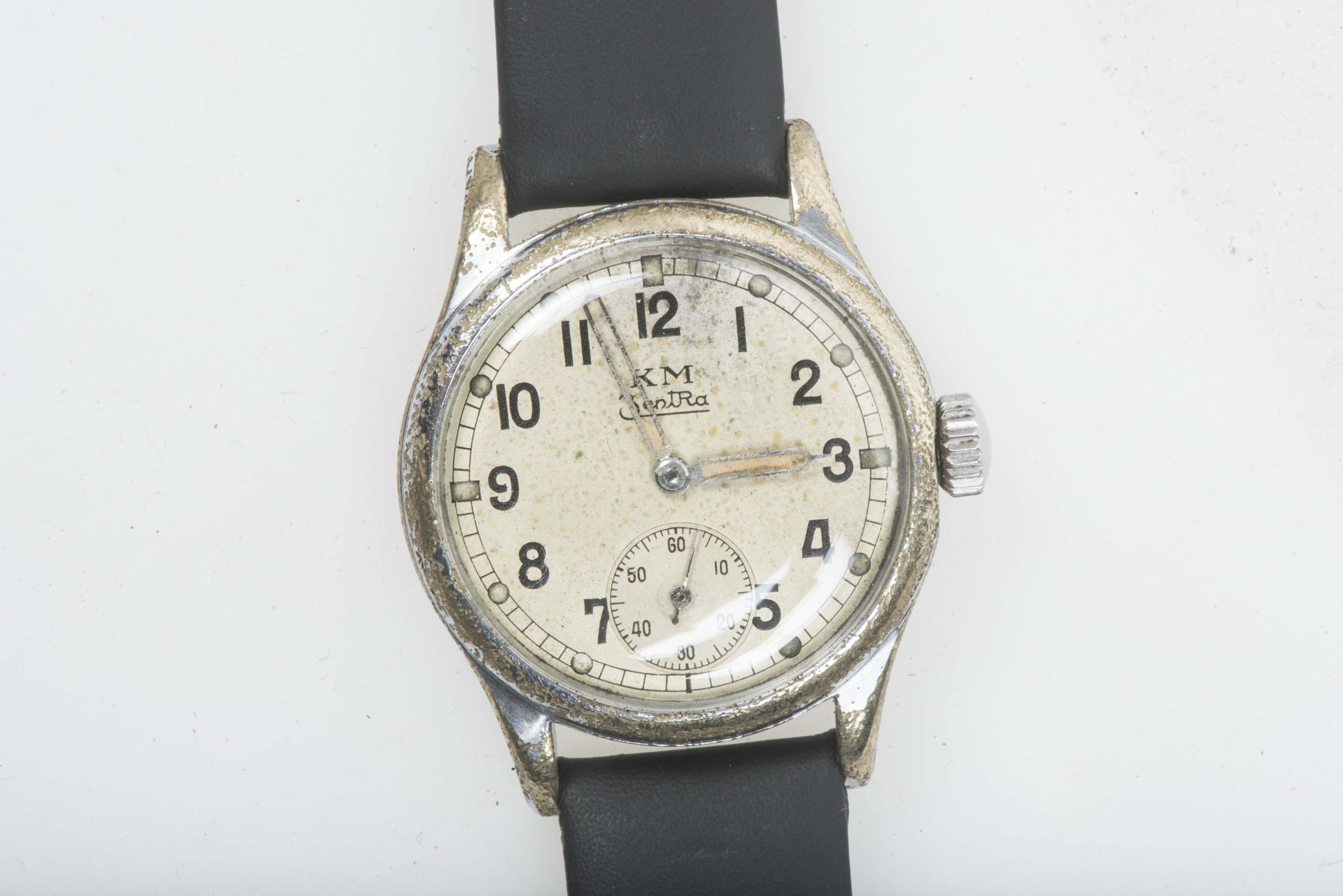 Kriegsmarine issue Zentra Dienstuhr wristwatch — image 3