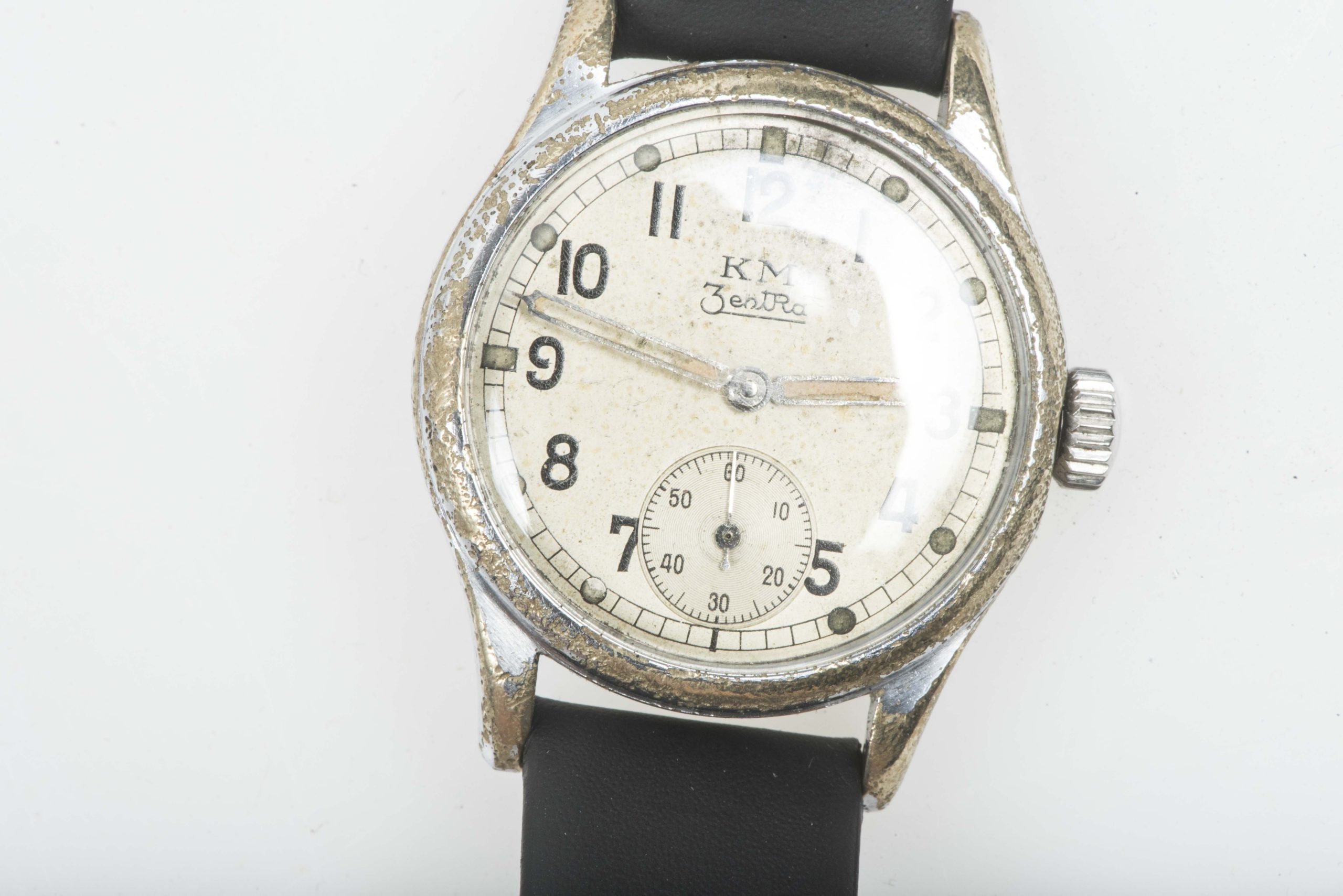 Kriegsmarine issue Zentra Dienstuhr wristwatch — image 5