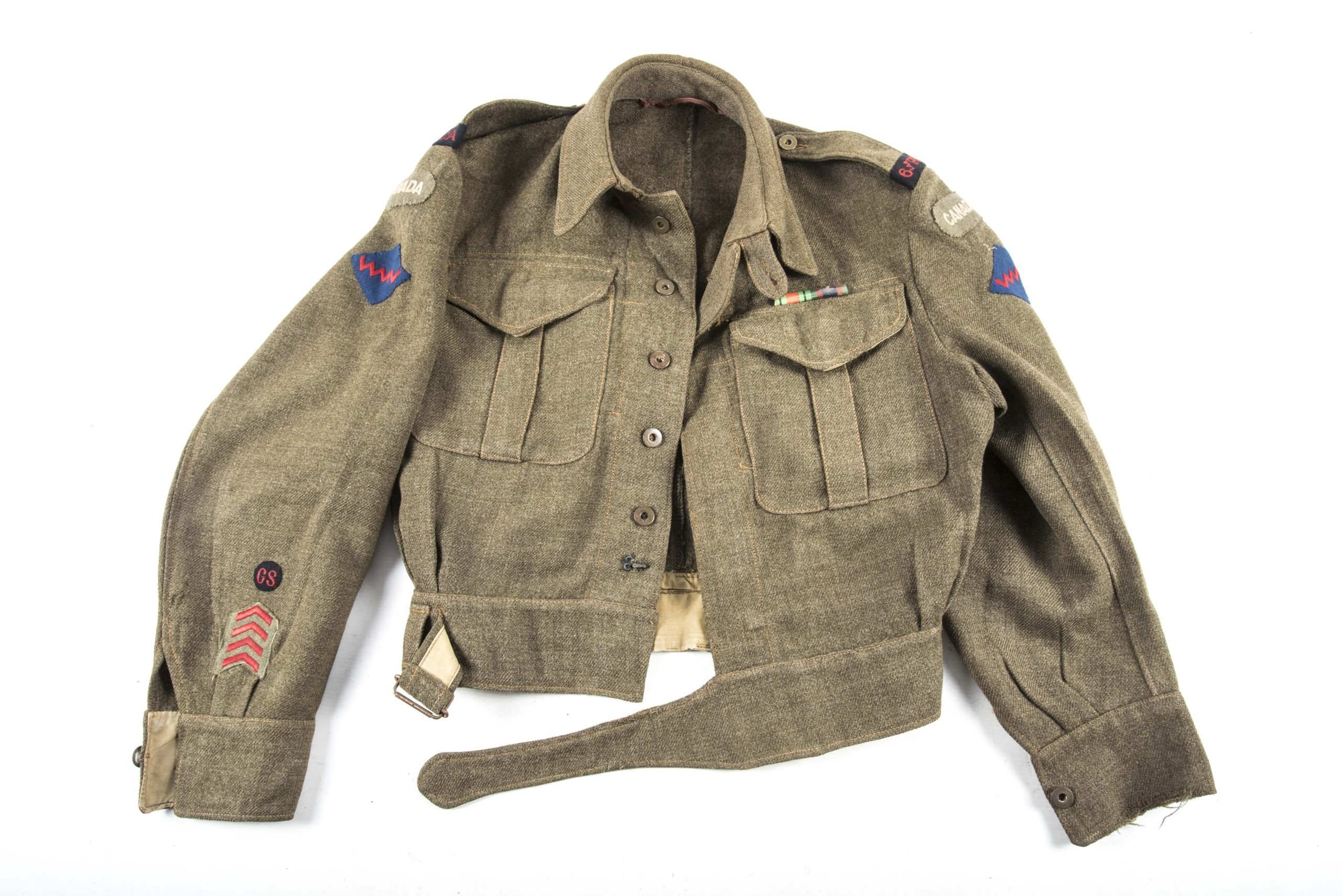 Canadian Battledress 6th Light Anti-Aircraft Regiment, Royal Canadian Artillery — image 3