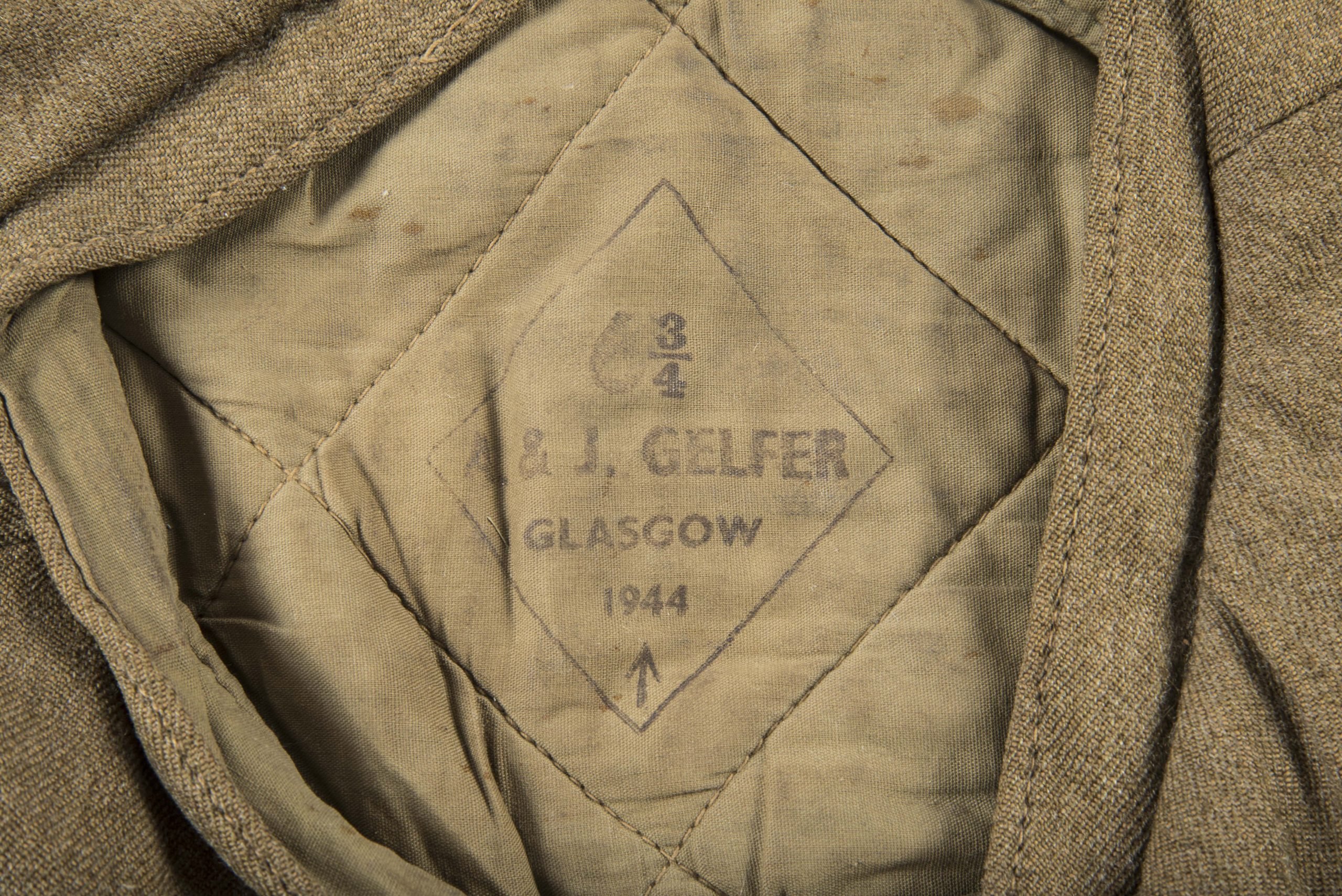 British general service beret dated 1944 size 6 3/4 — image 2