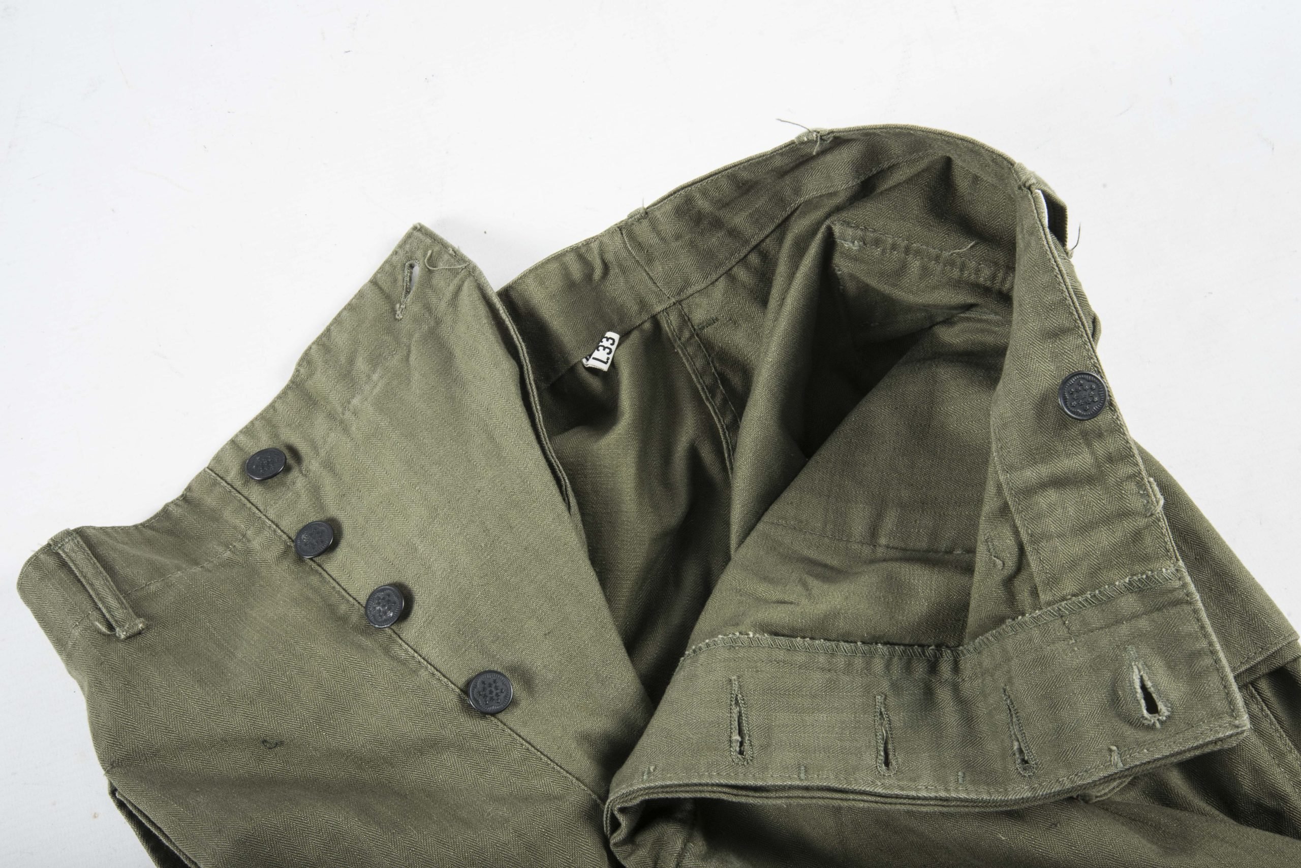 US HBT trousers special size 32×33 — image 5