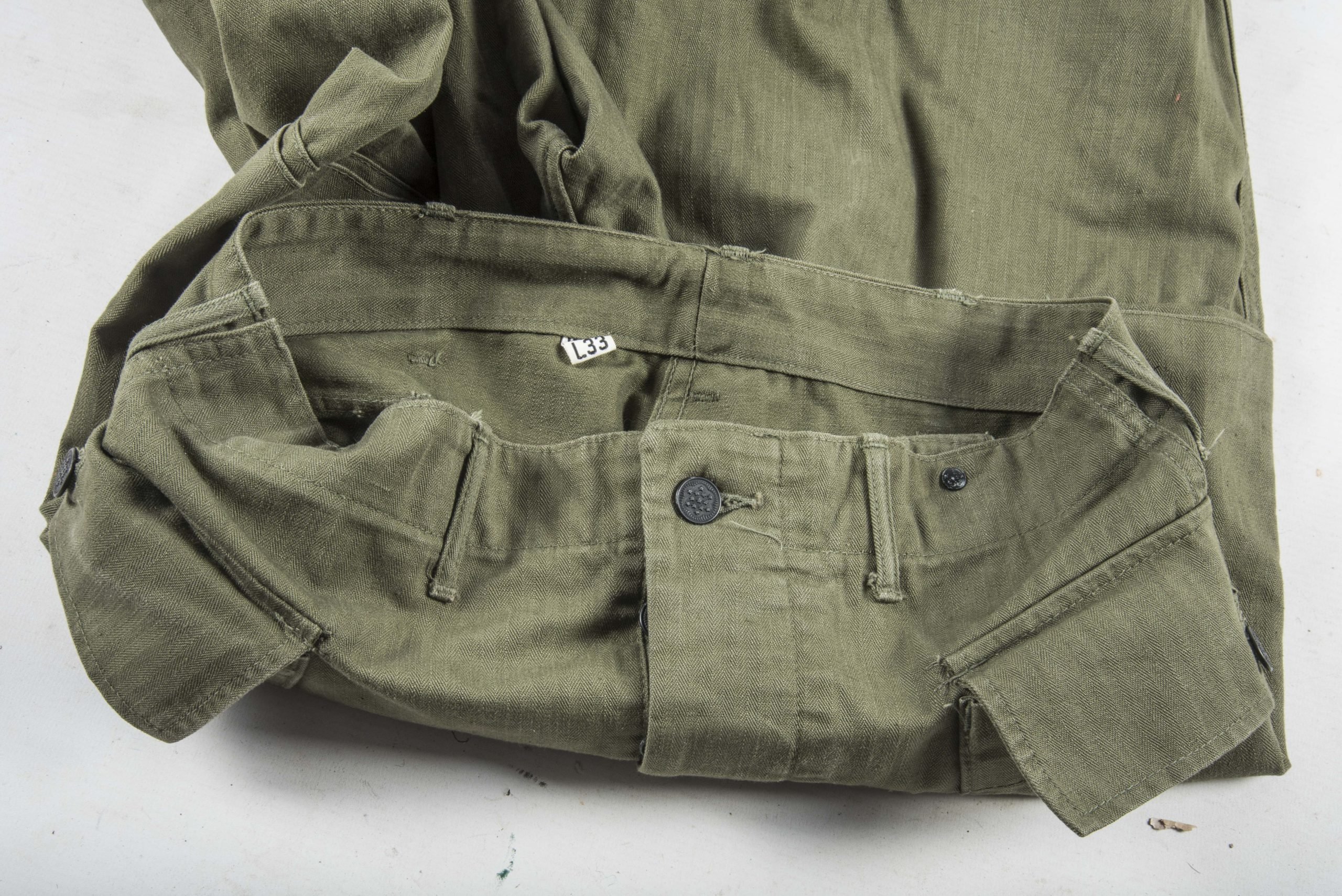 US HBT trousers special size 32×33 — image 7