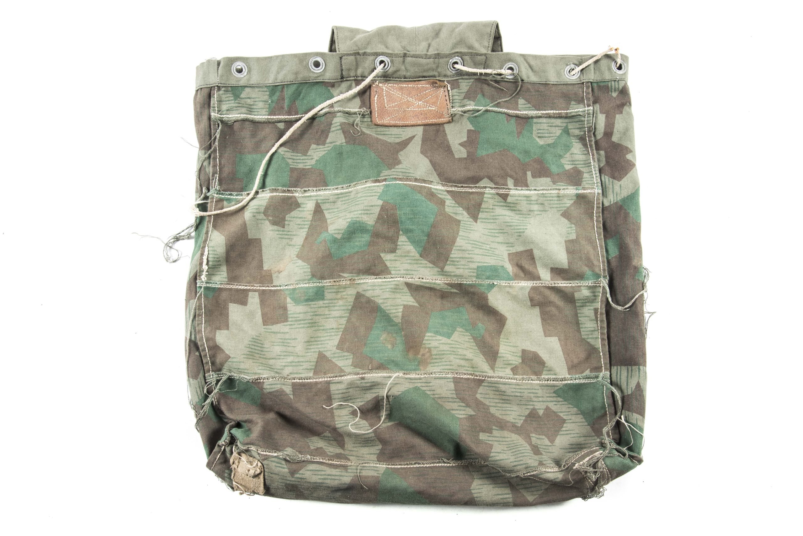 Rucksack made from Fallschirmjäger Splittertarn-B fabric — image 2