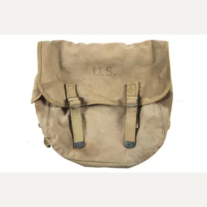 US Musette bag dated 1942 ID'ed B-5634