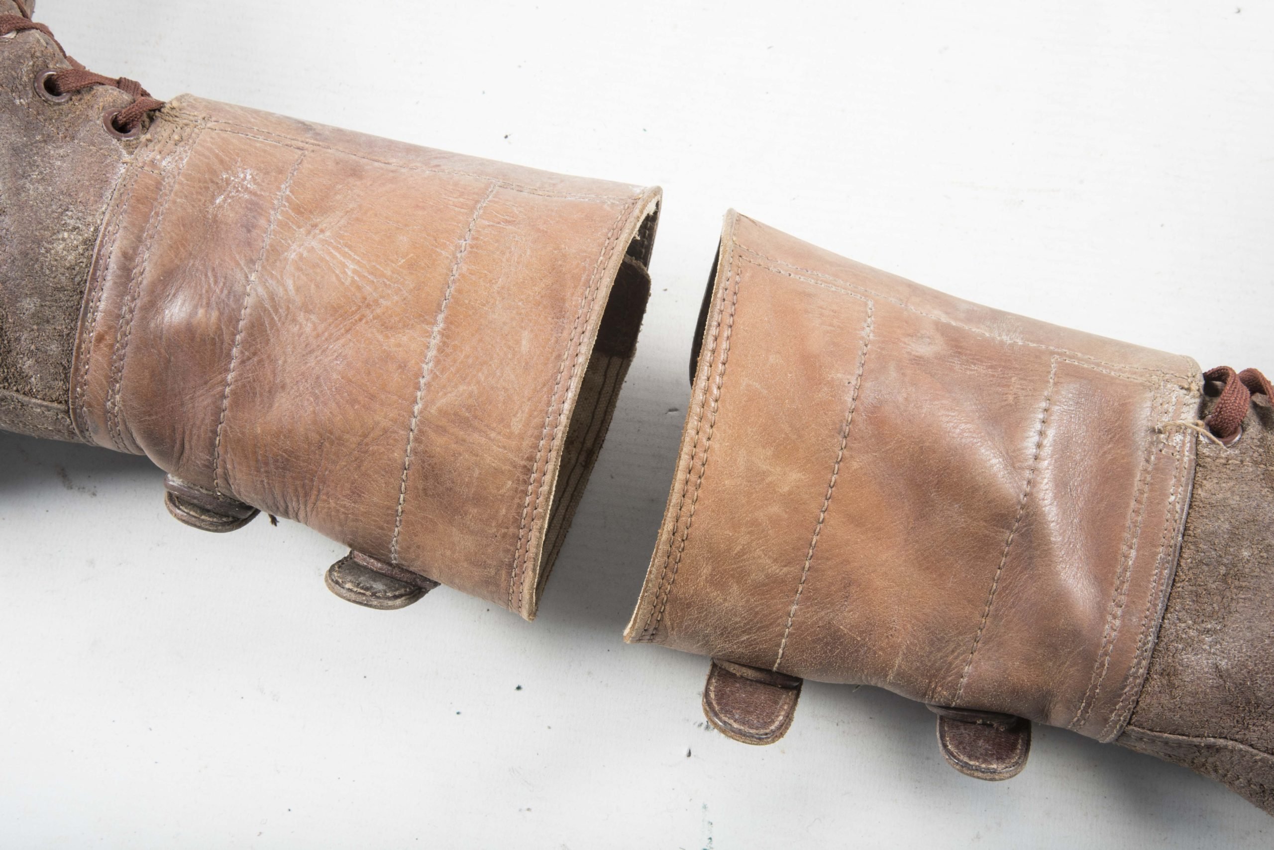 US Buckle boots marked size 7 D dated 1945 — image 4
