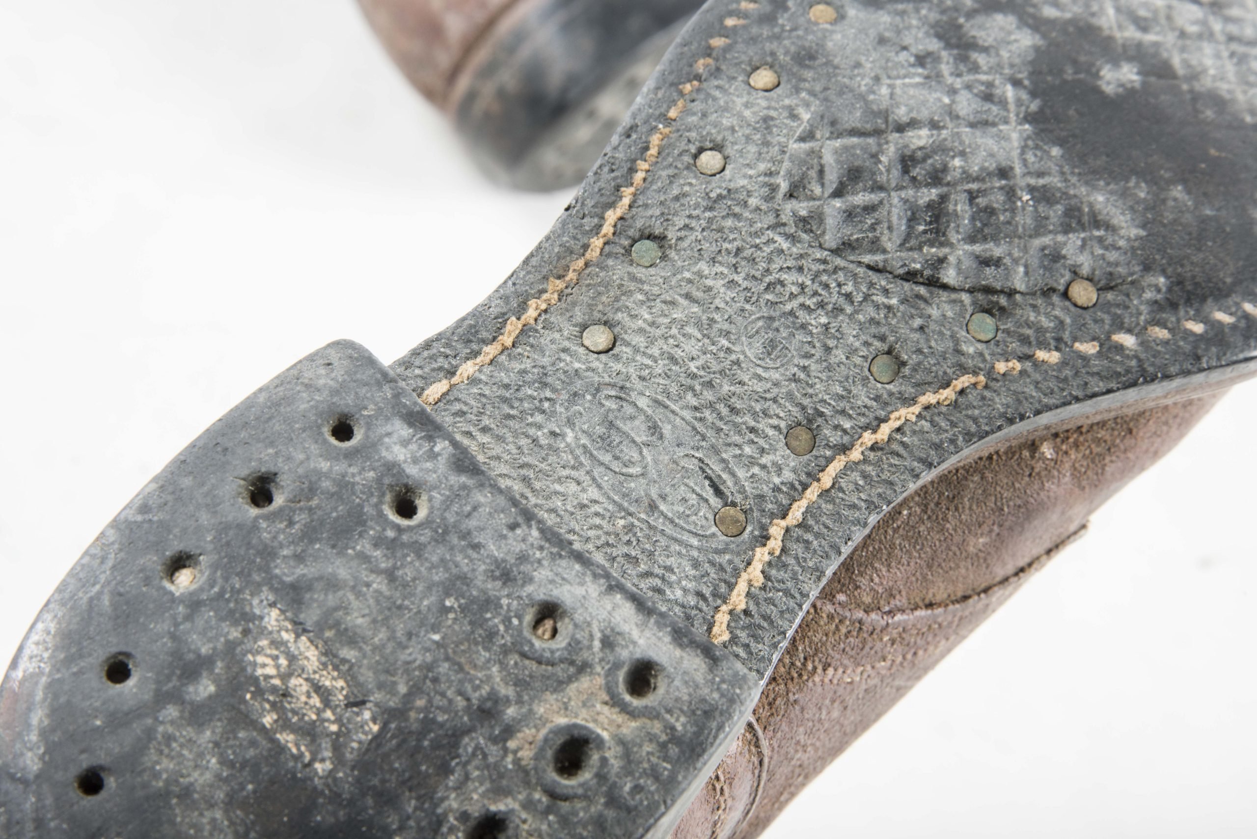 US Buckle boots marked size 7 D dated 1945 — image 6