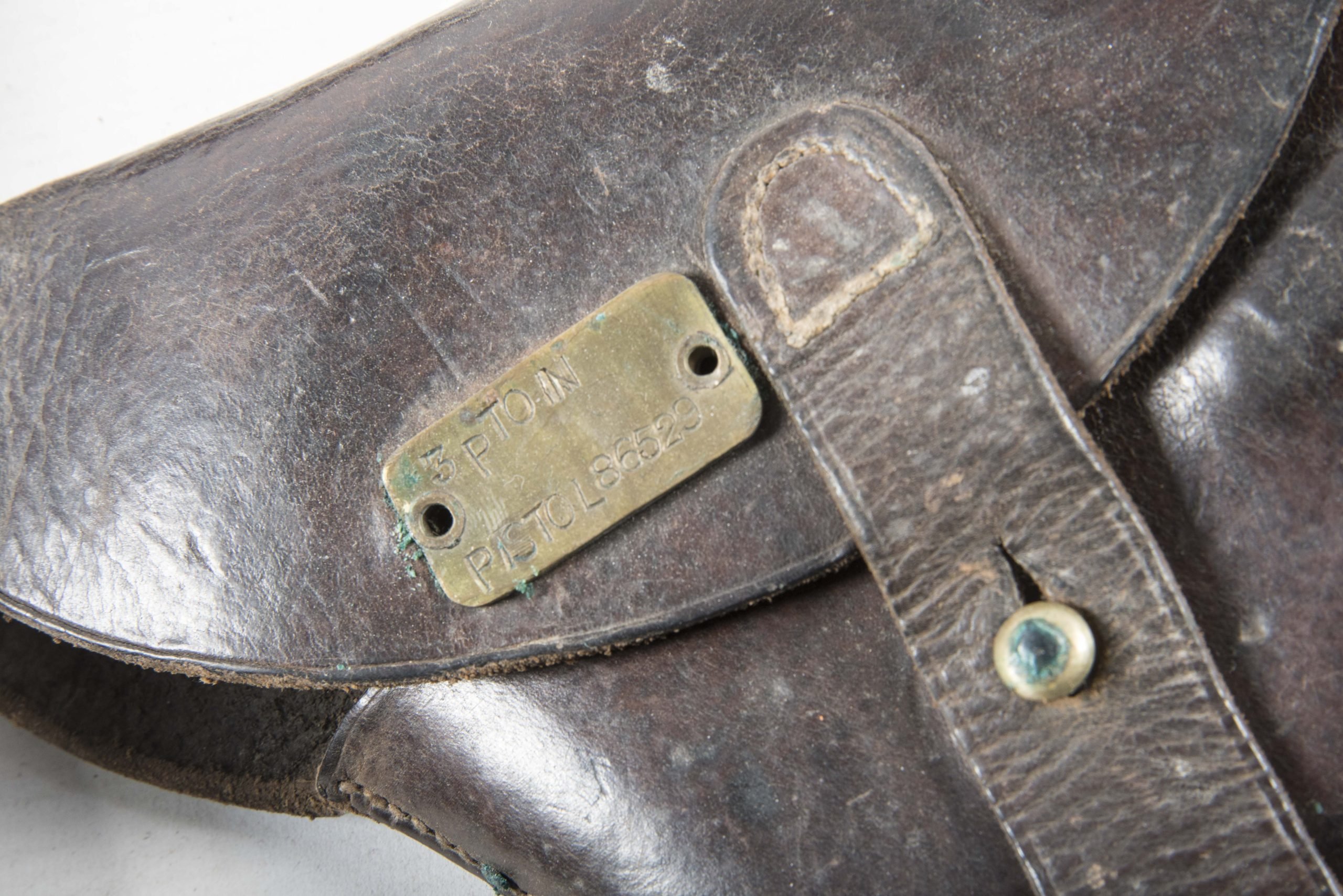 British flare holster with carrying strap marked Jeffries & Sons 1941 — image 3