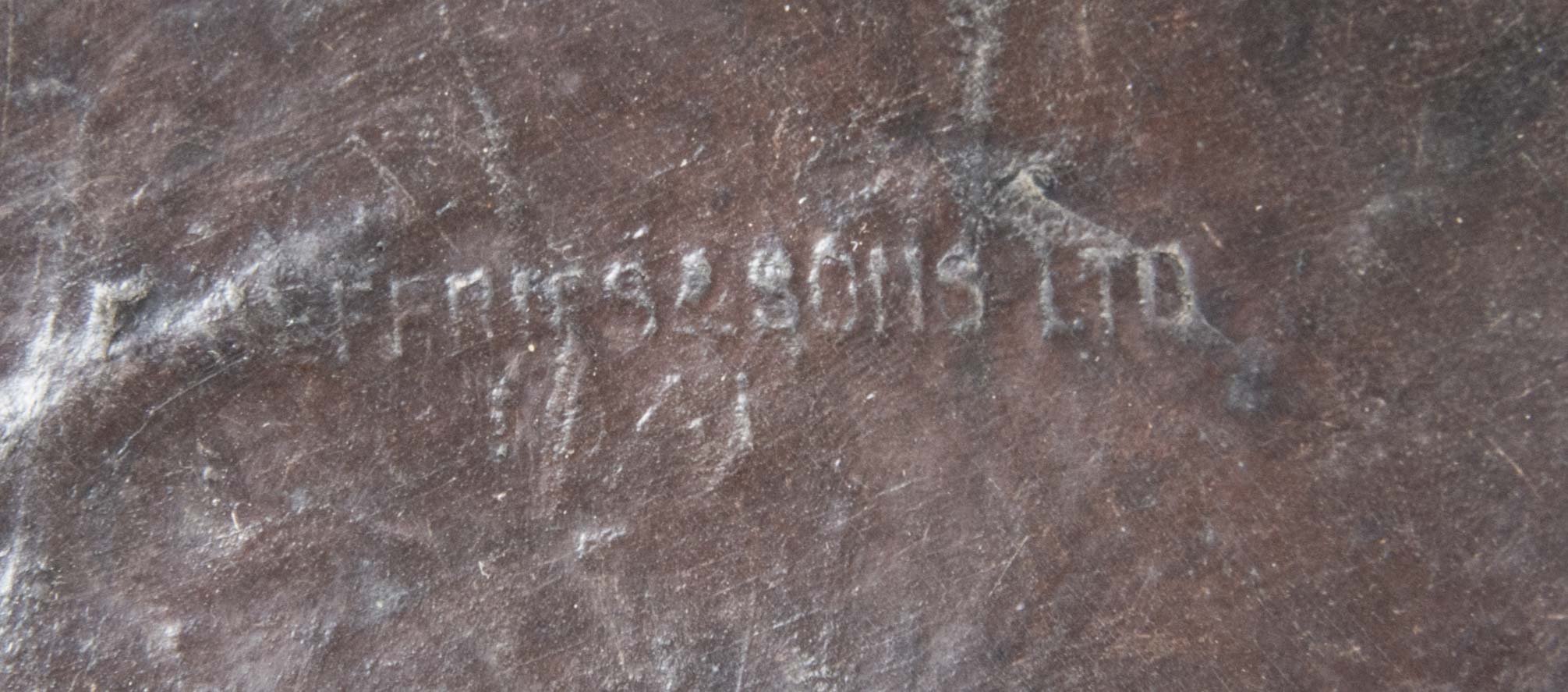 British flare holster with carrying strap marked Jeffries & Sons 1941 — image 6