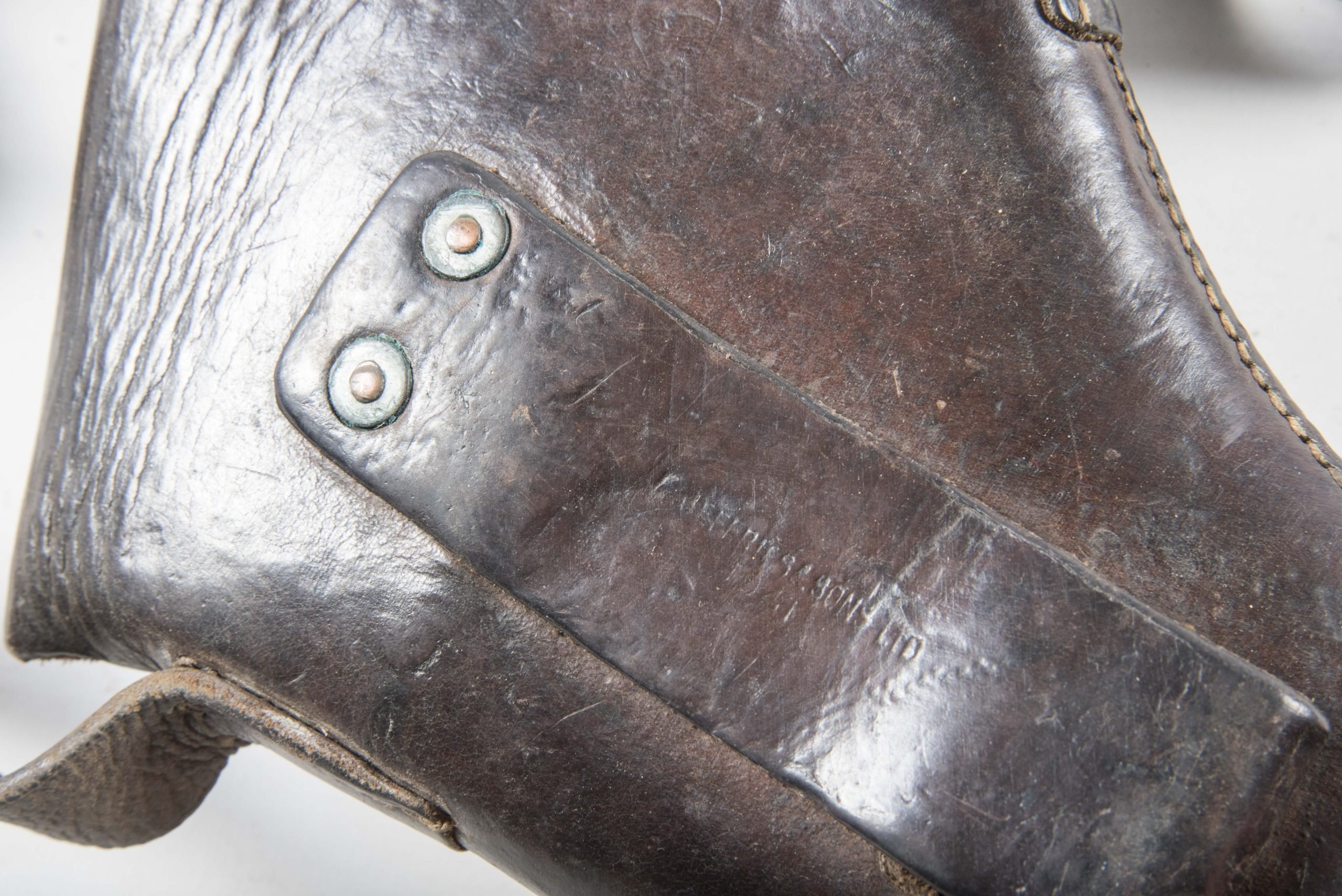 British flare holster with carrying strap marked Jeffries & Sons 1941 — image 7