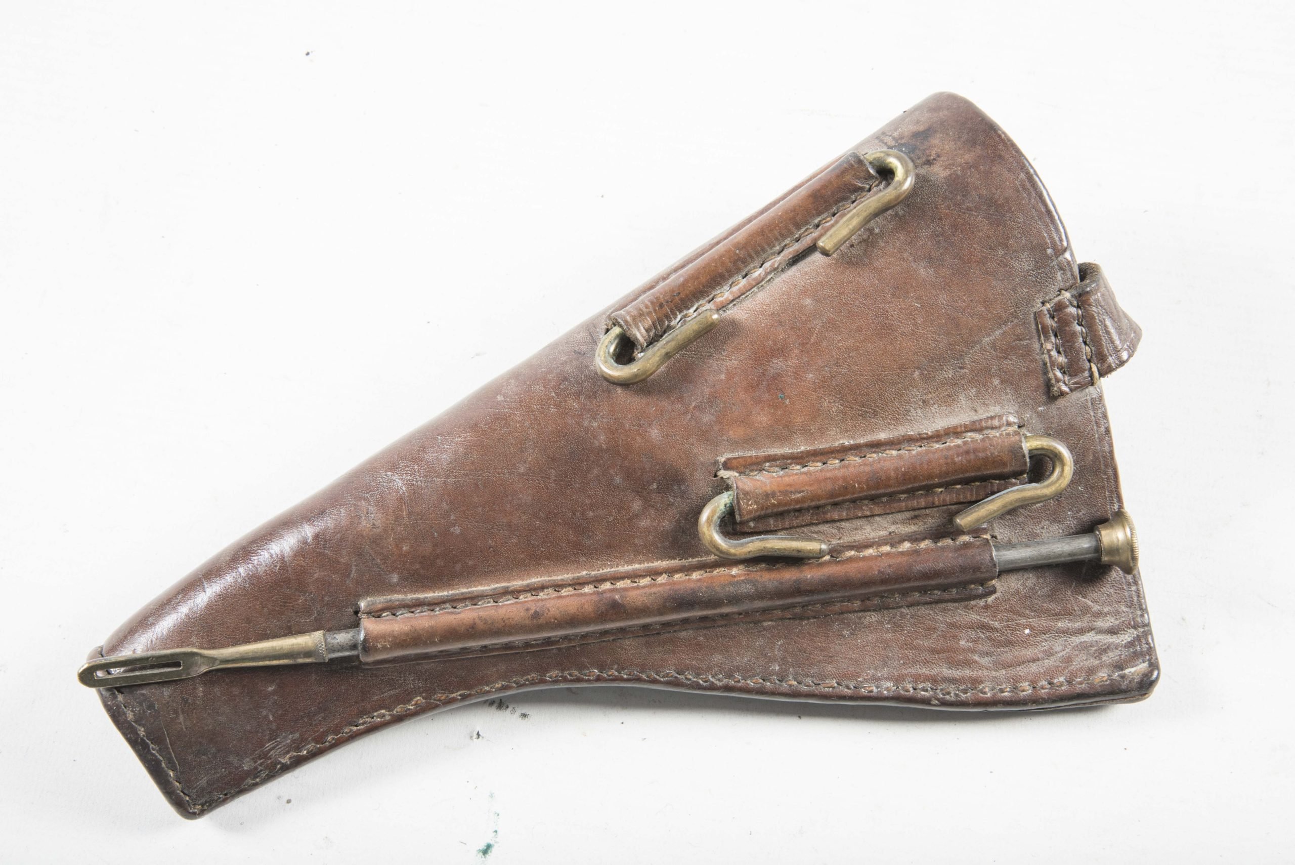 First World War British Webley holster with cleaning rod — image 2