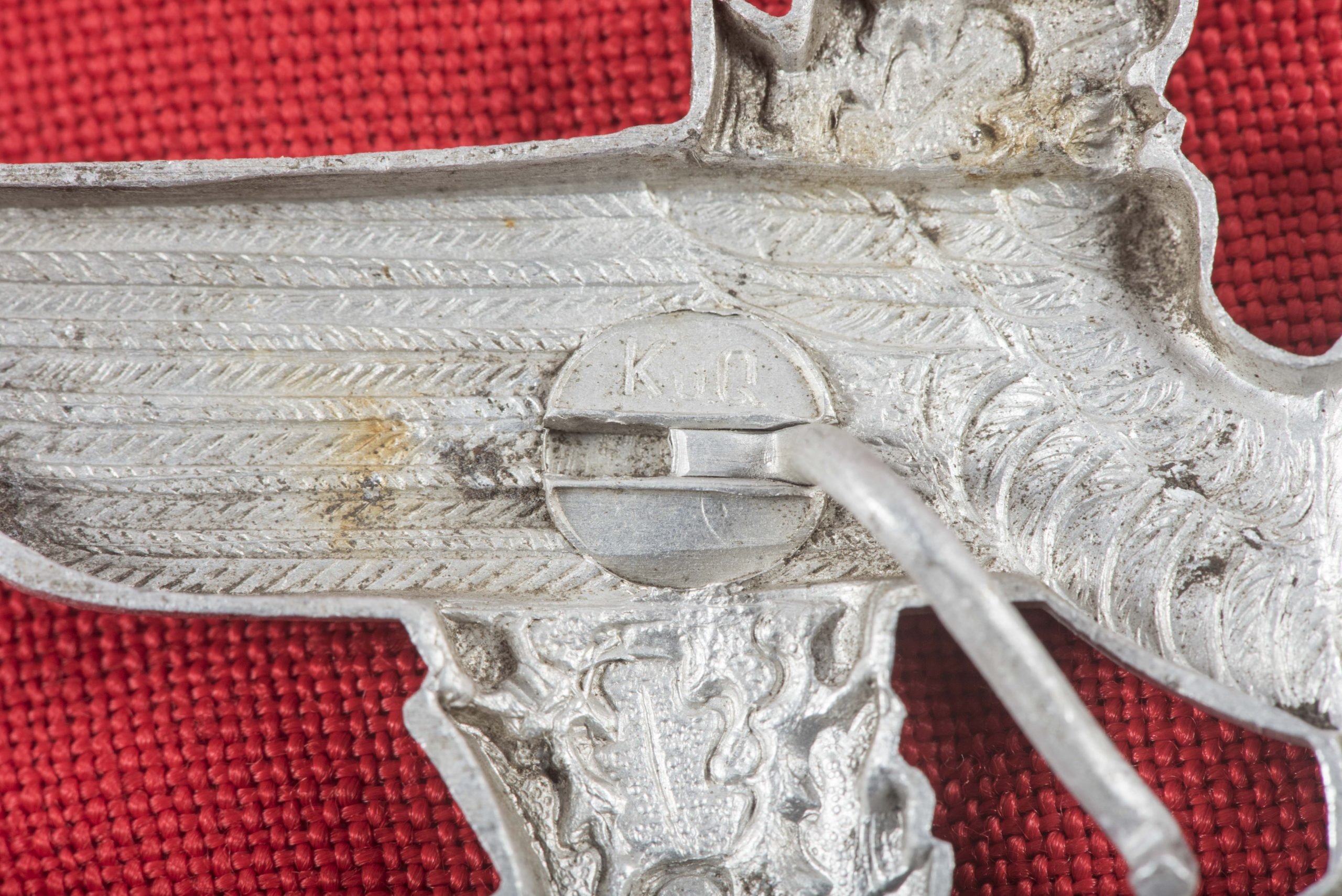 Polizei cartridge pouch eagle marked K.u.Q. 37 — image 3