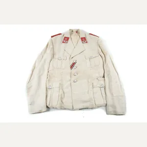 Luftwaffe summer service blouse for a Oberleutnant der Flak