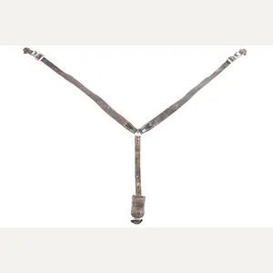 Chocolate brown Luftwaffe Y-strap marked Wittkop 1939