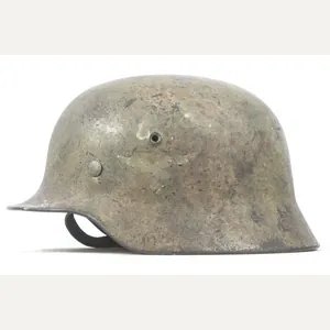 ET64 M40 Luftwaffe helmet in textured and spray painted two-tone …