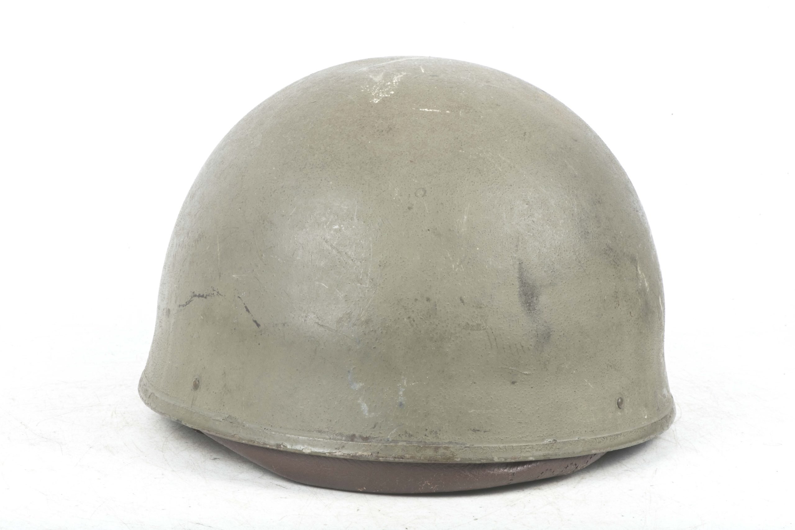 British dispatch rider helmet marked BMB 1942 size 7 — image 2