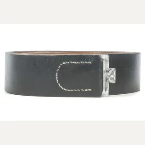 Unissued leather equipment belt dated 1941, size 115