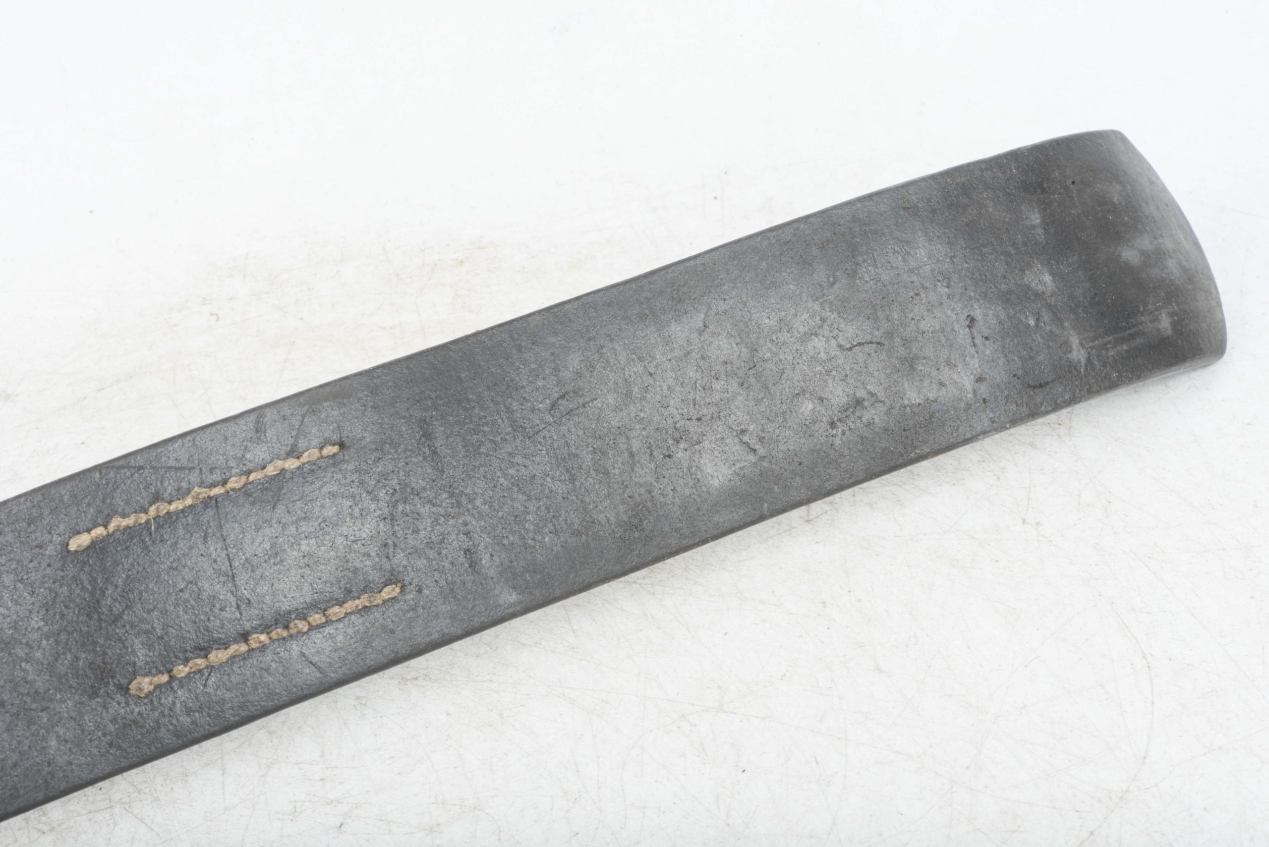 Leather equipment belt marked Biertz 4 39 — image 4