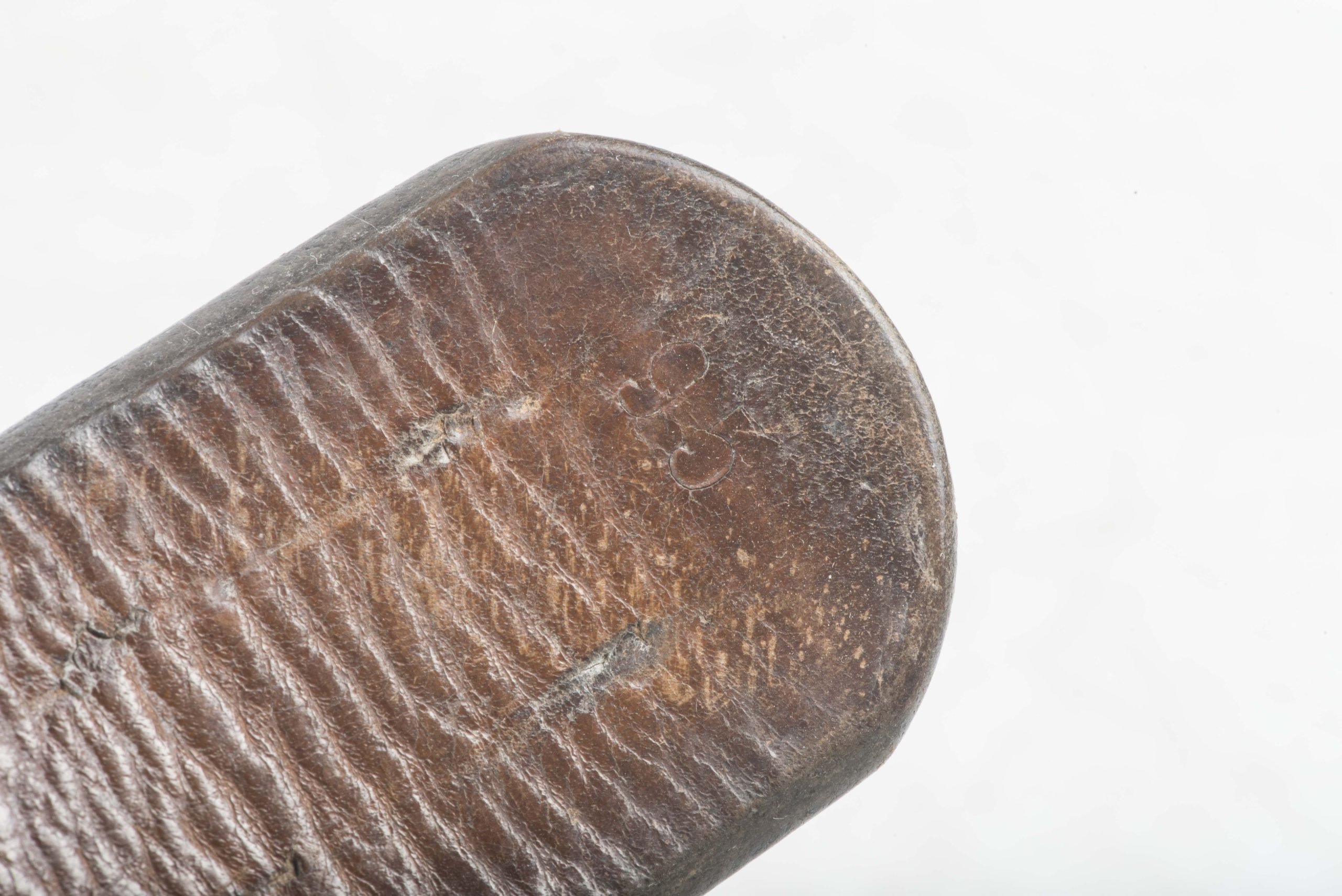 Leather equipment belt dated 1935 — image 8