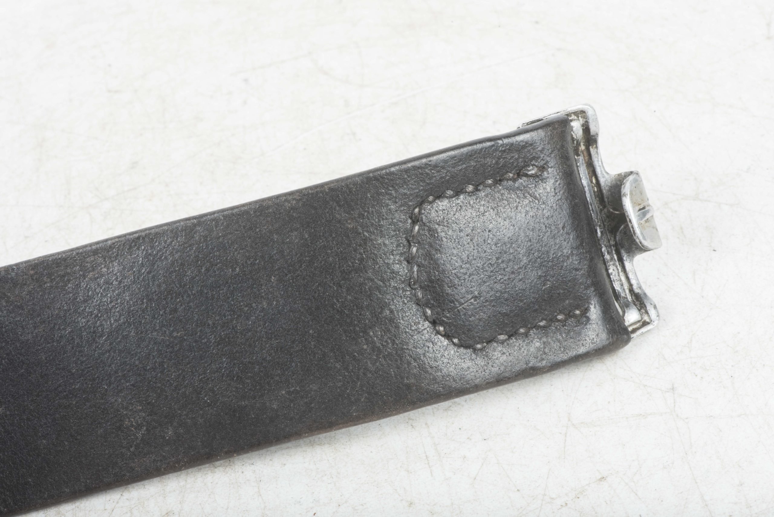 Leather equipment belt dated 1935 — image 3