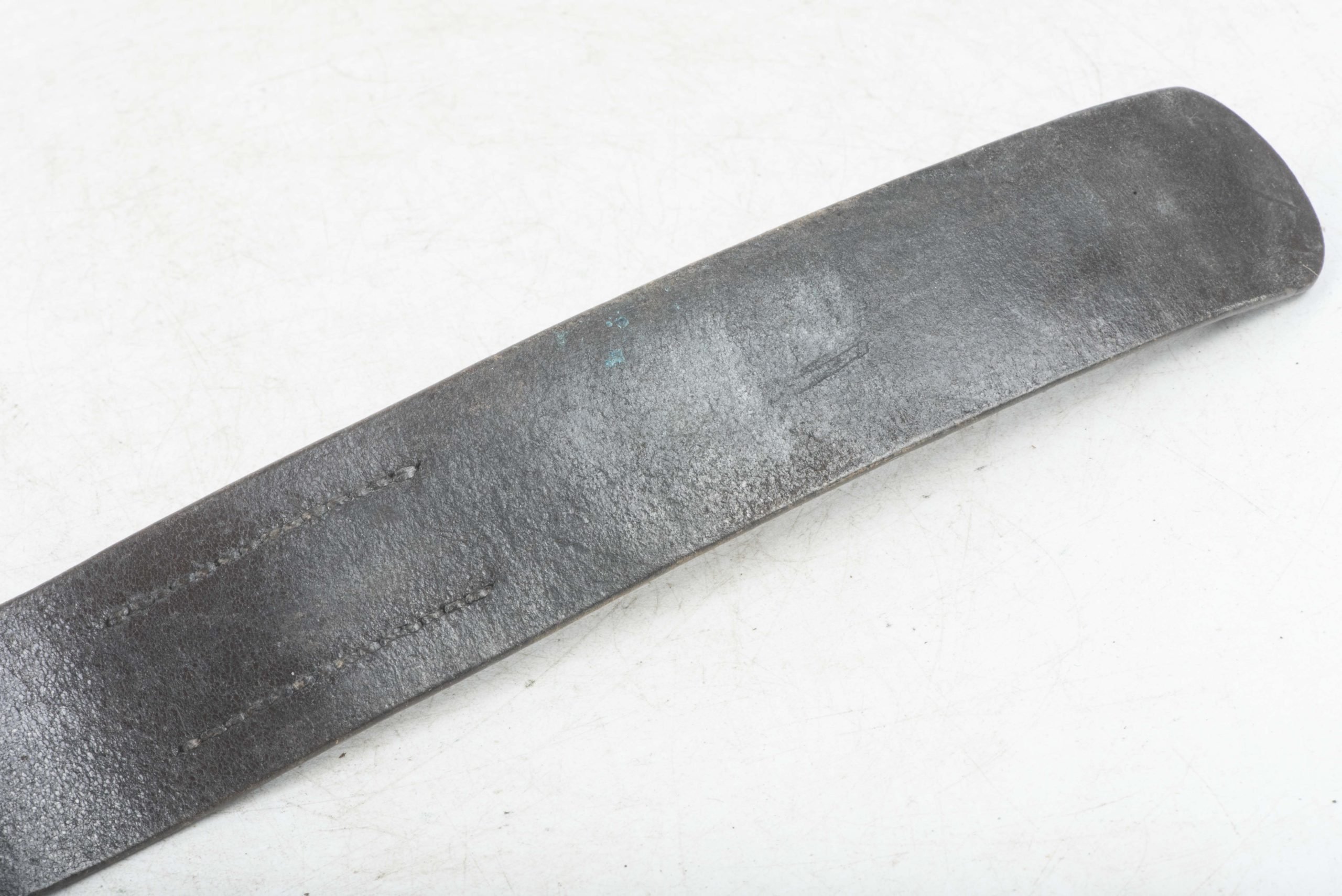 Leather equipment belt dated 1935 — image 6