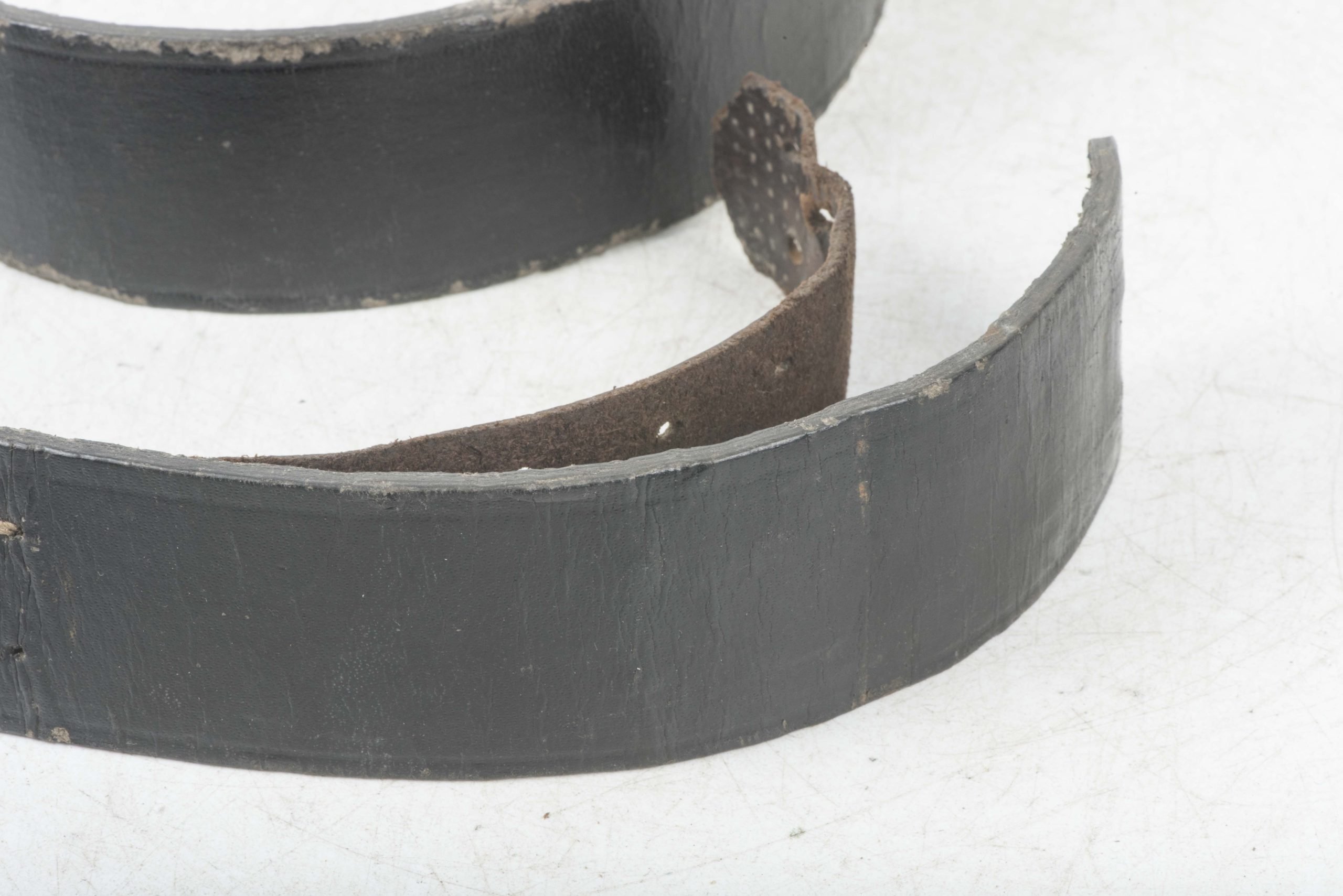 Rare Pressstoff equipment belt with steel Heer buckle — image 6