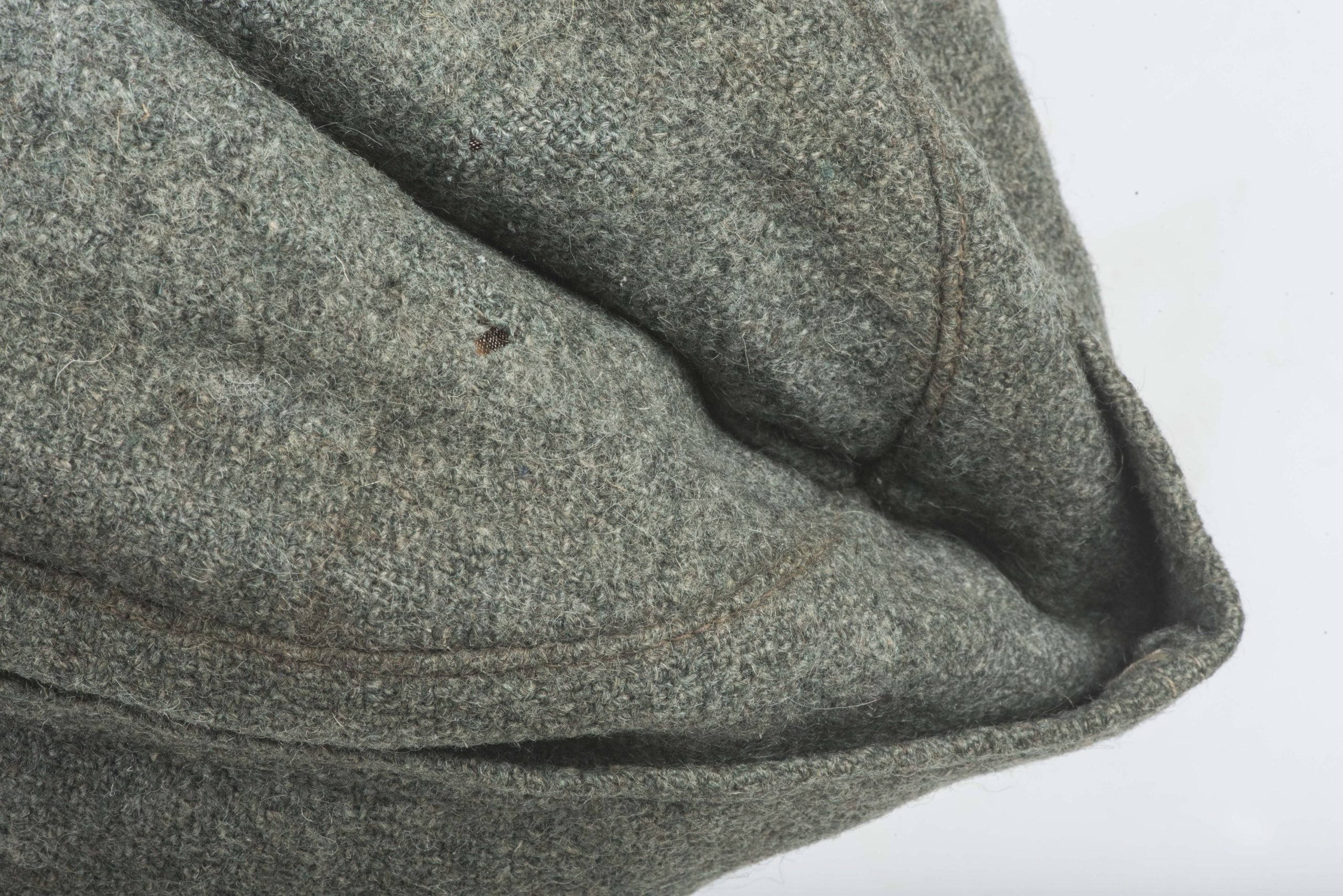 Heer EM / NCO overseas cap for Aufklärung made from recycled Dutch course wool — image 6