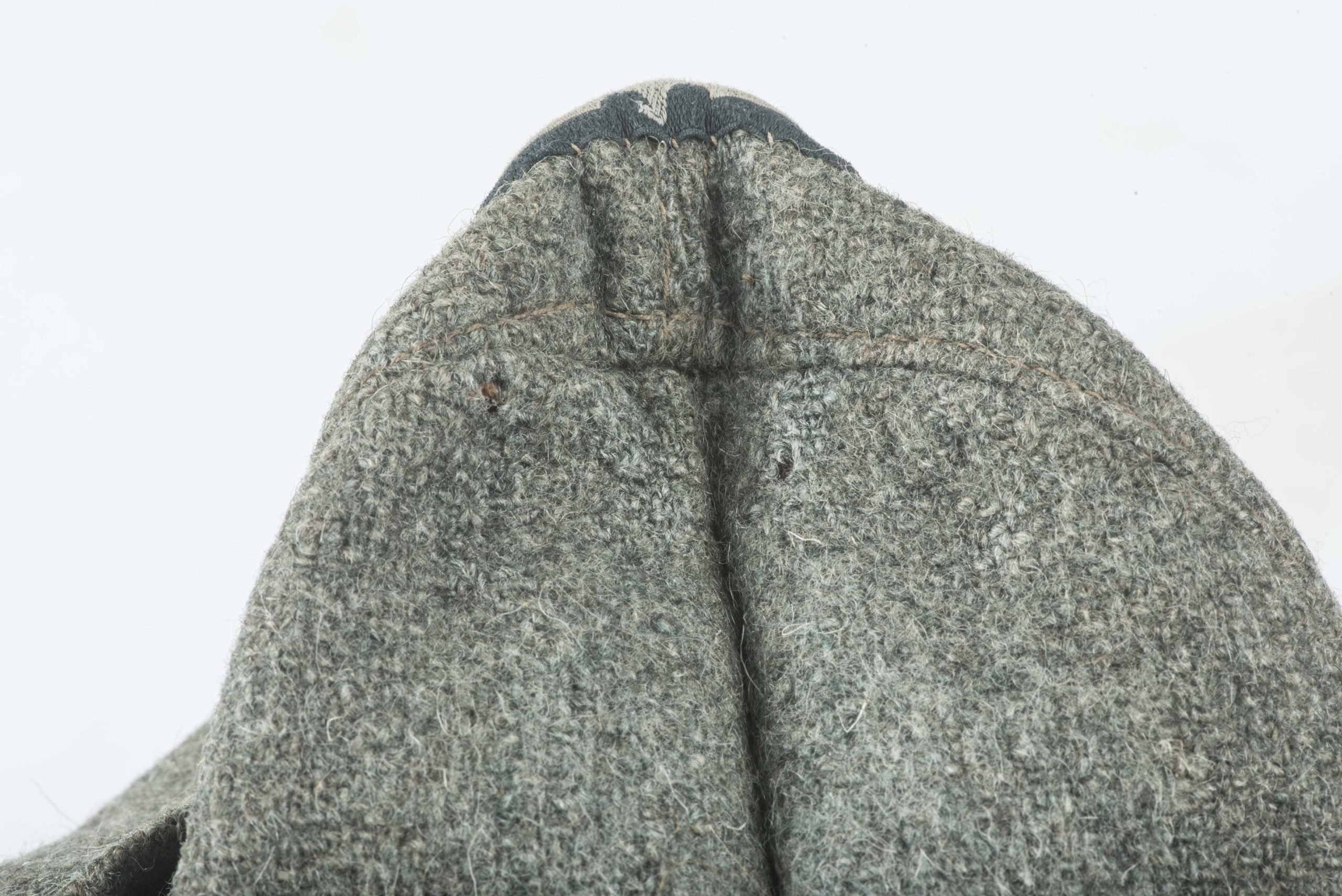 Heer EM / NCO overseas cap for Aufklärung made from recycled Dutch course wool — image 7