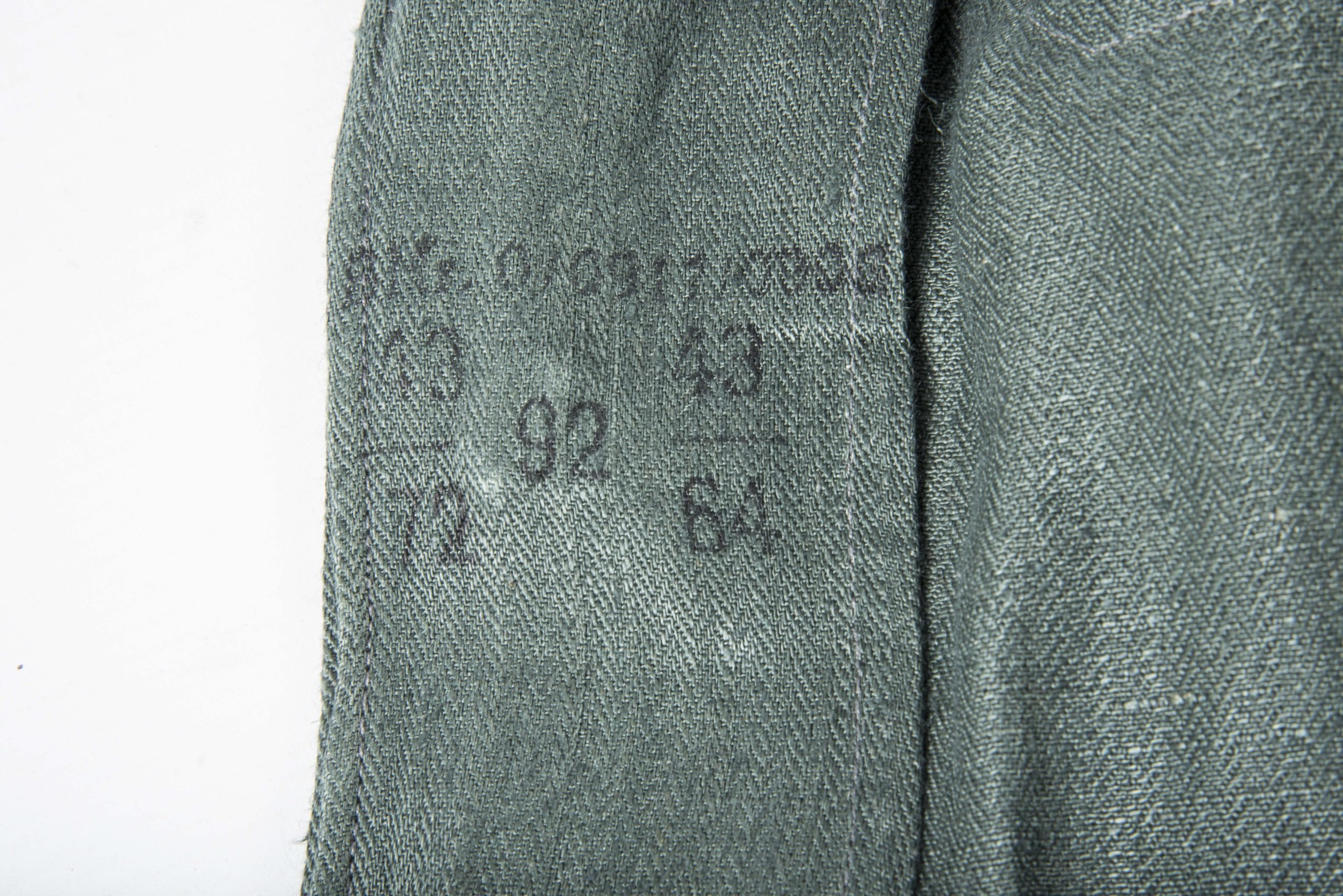 Luftwaffe EM/NCO Drillich field blouse — image 10