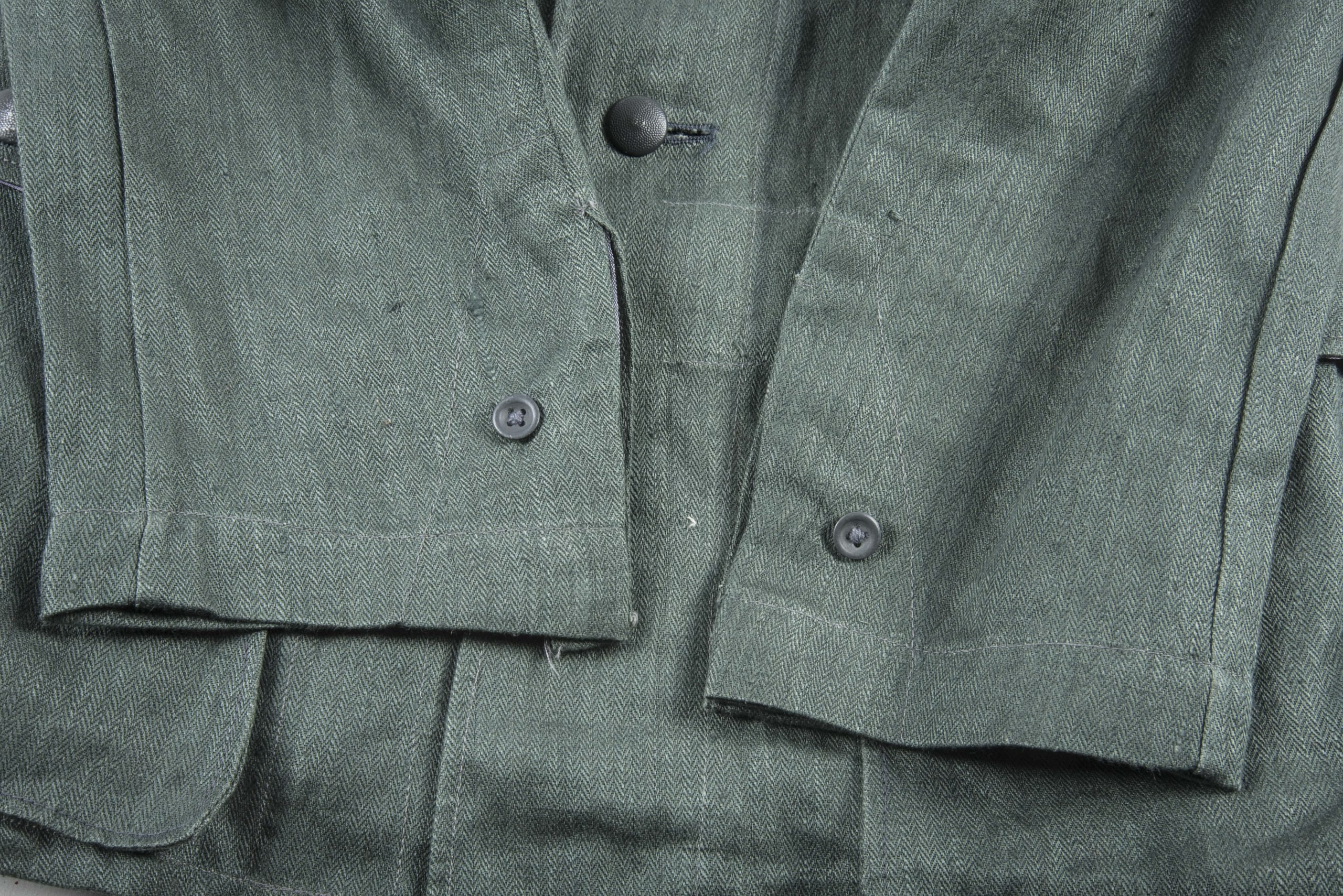 Luftwaffe EM/NCO Drillich field blouse — image 3