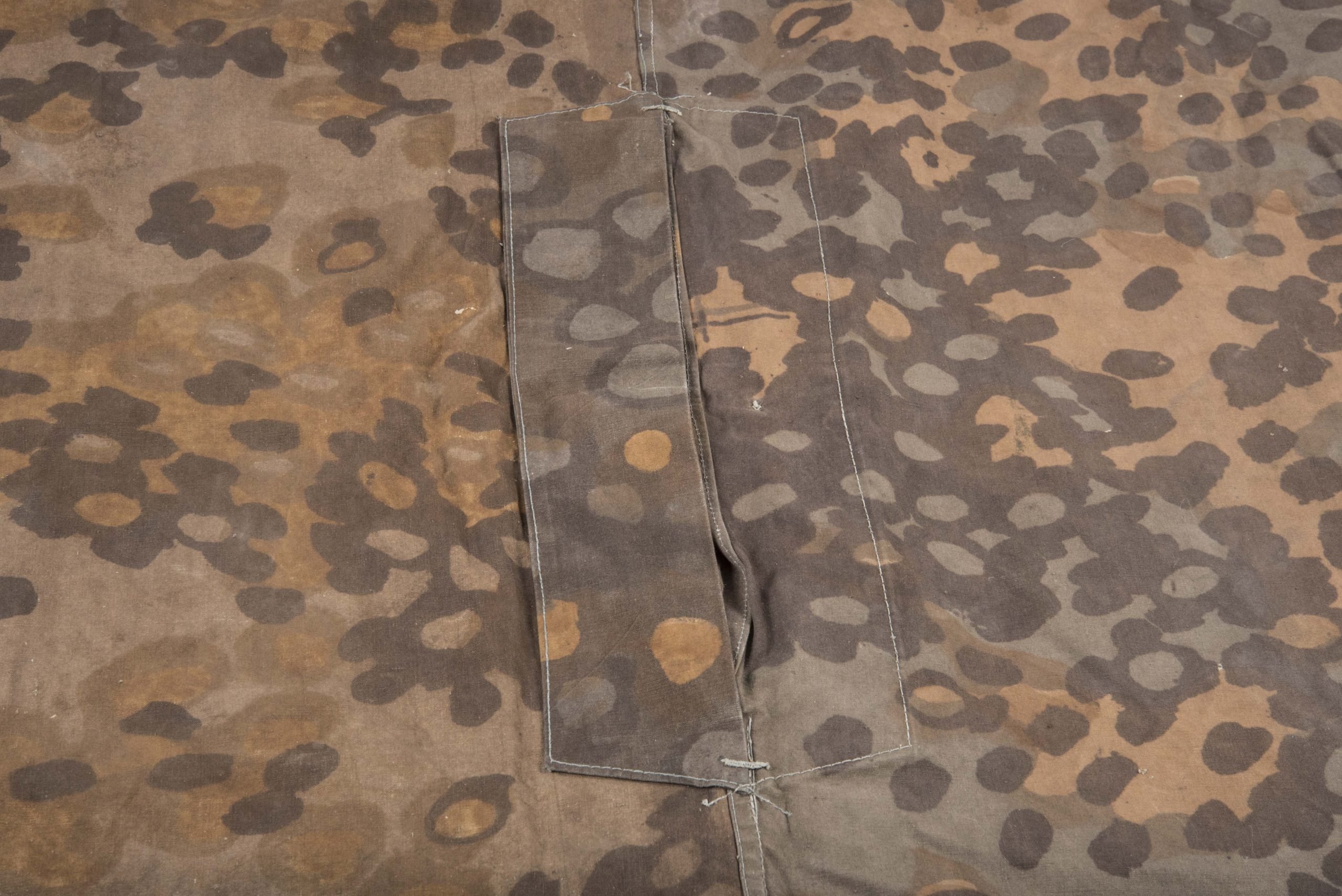 Rare Waffen-SS Zeltbahn in plane tree 5/5 handscreened camouflage — image 2