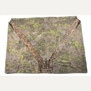 Rare Waffen-SS Zeltbahn in plane tree 5/5 handscreened camouflage
