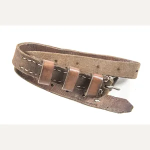 Late war A-frame strap made from recycled leather