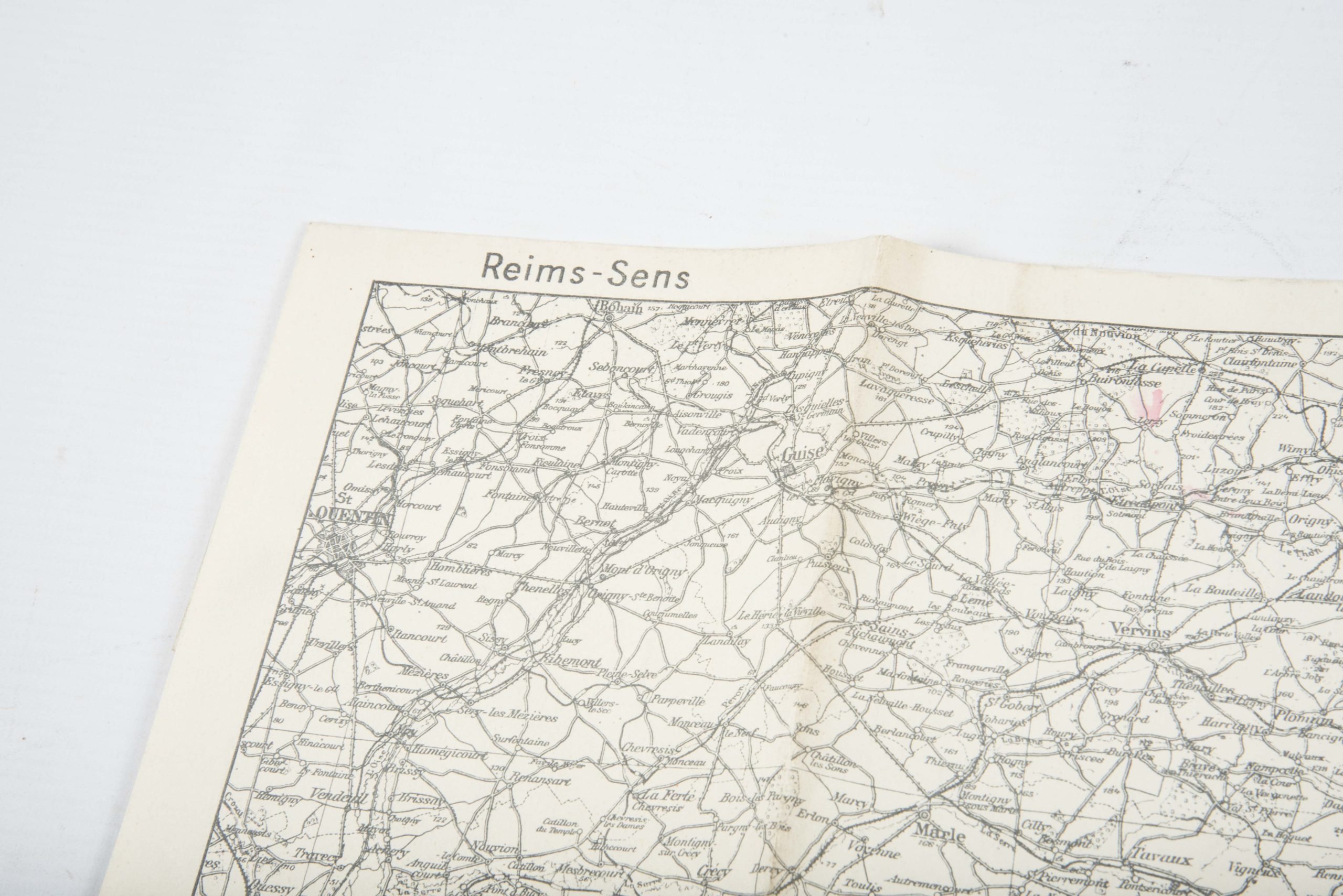 Heer map plotting board or Kartenbrett with marked maps — image 21
