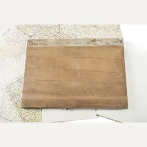 Heer map plotting board or Kartenbrett with marked maps