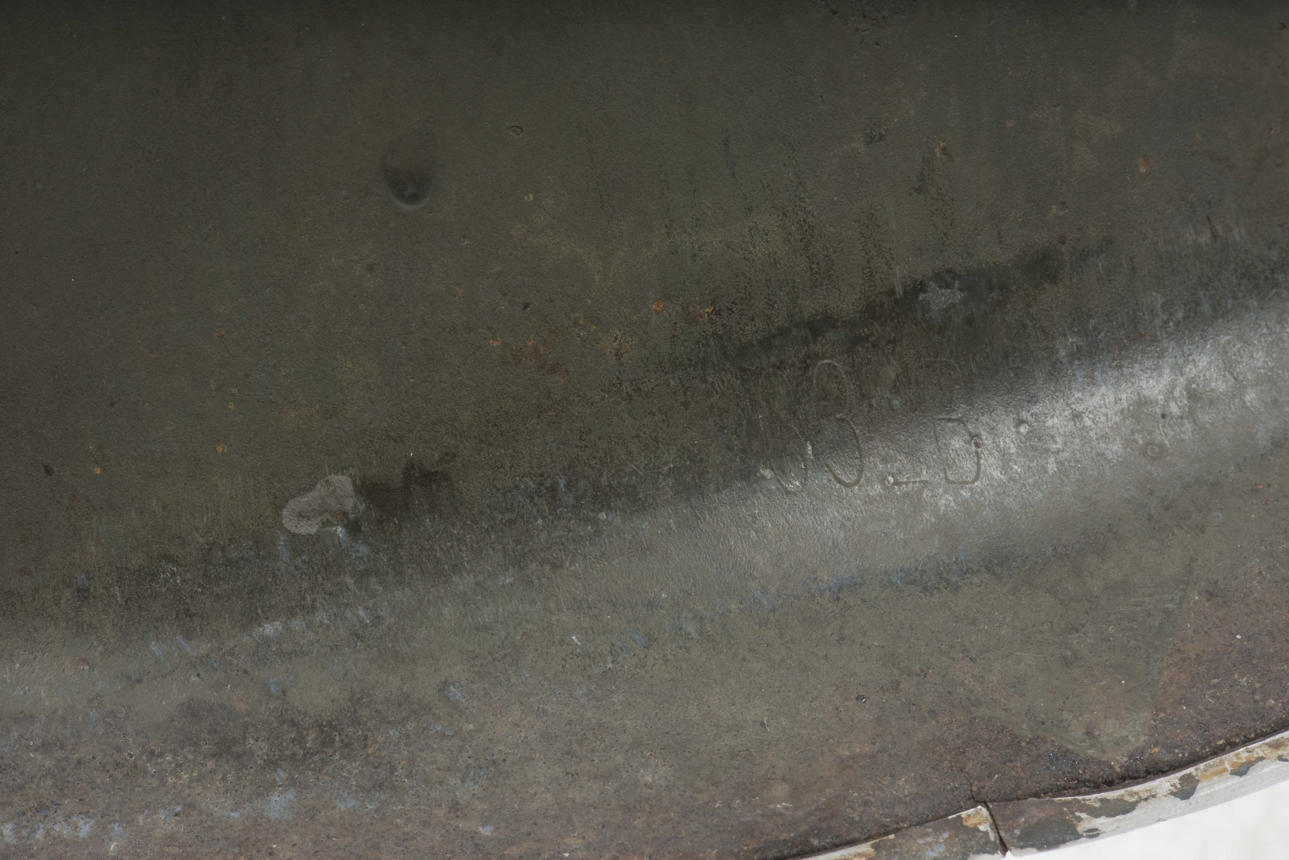 US M1 front seam swivel bale US Navy helmet — image 11