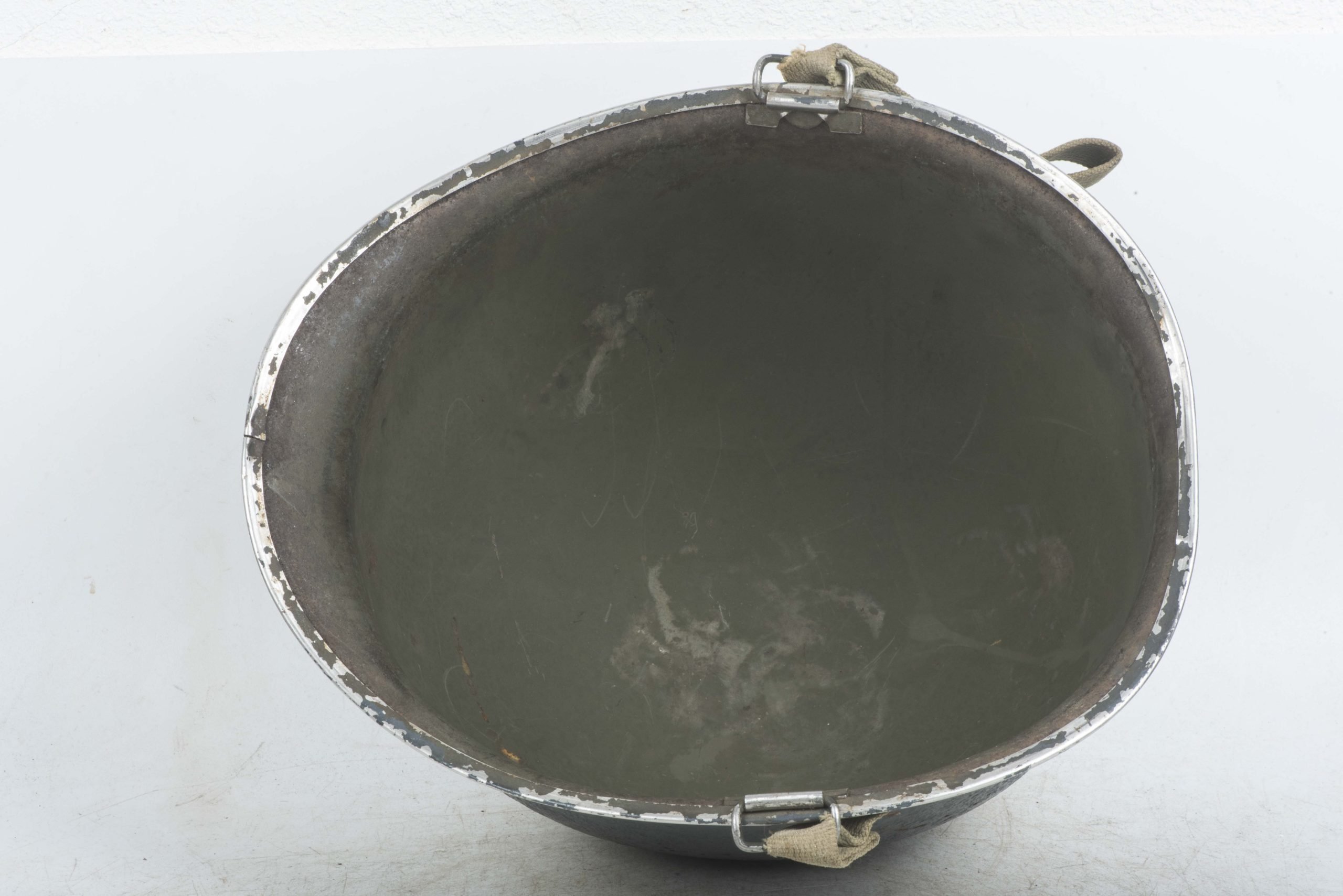 US M1 front seam swivel bale US Navy helmet — image 12