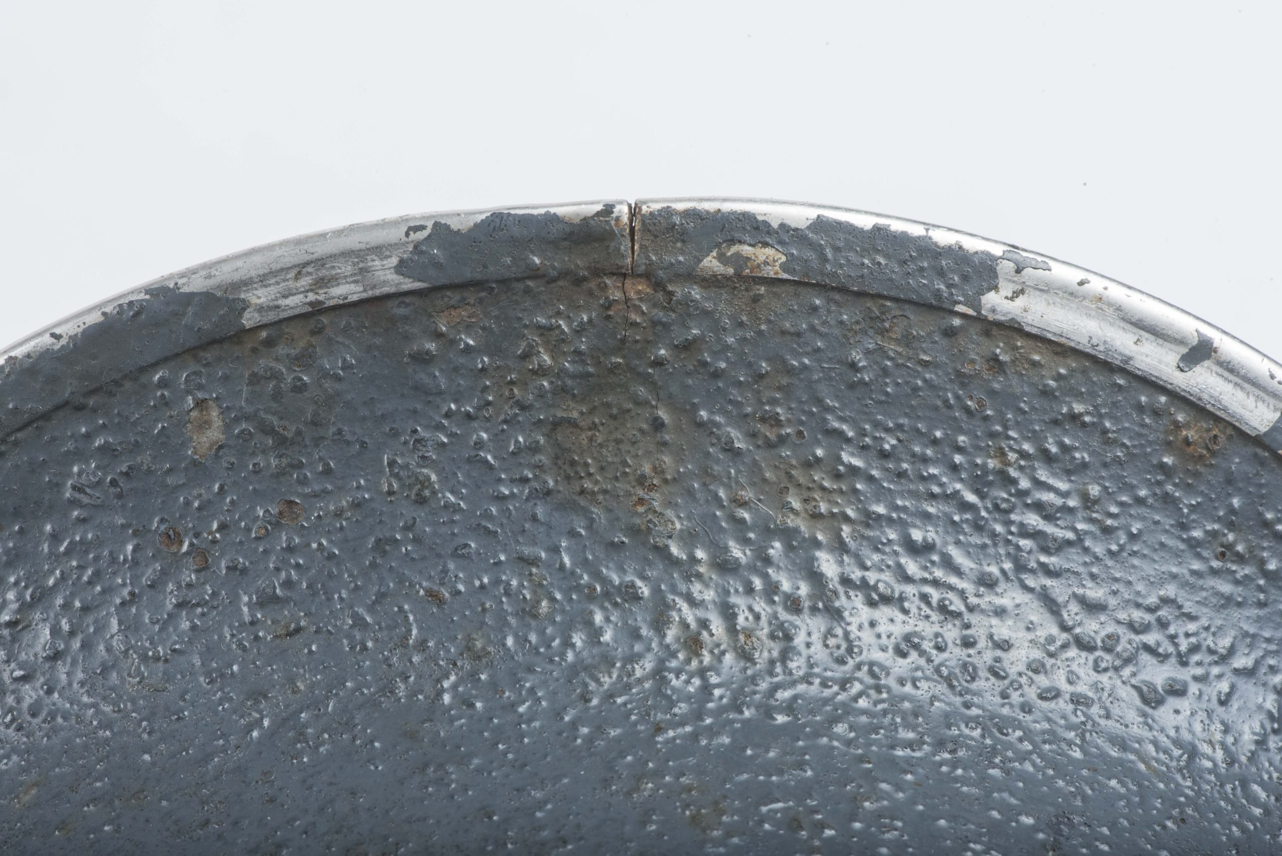 US M1 front seam swivel bale US Navy helmet — image 7