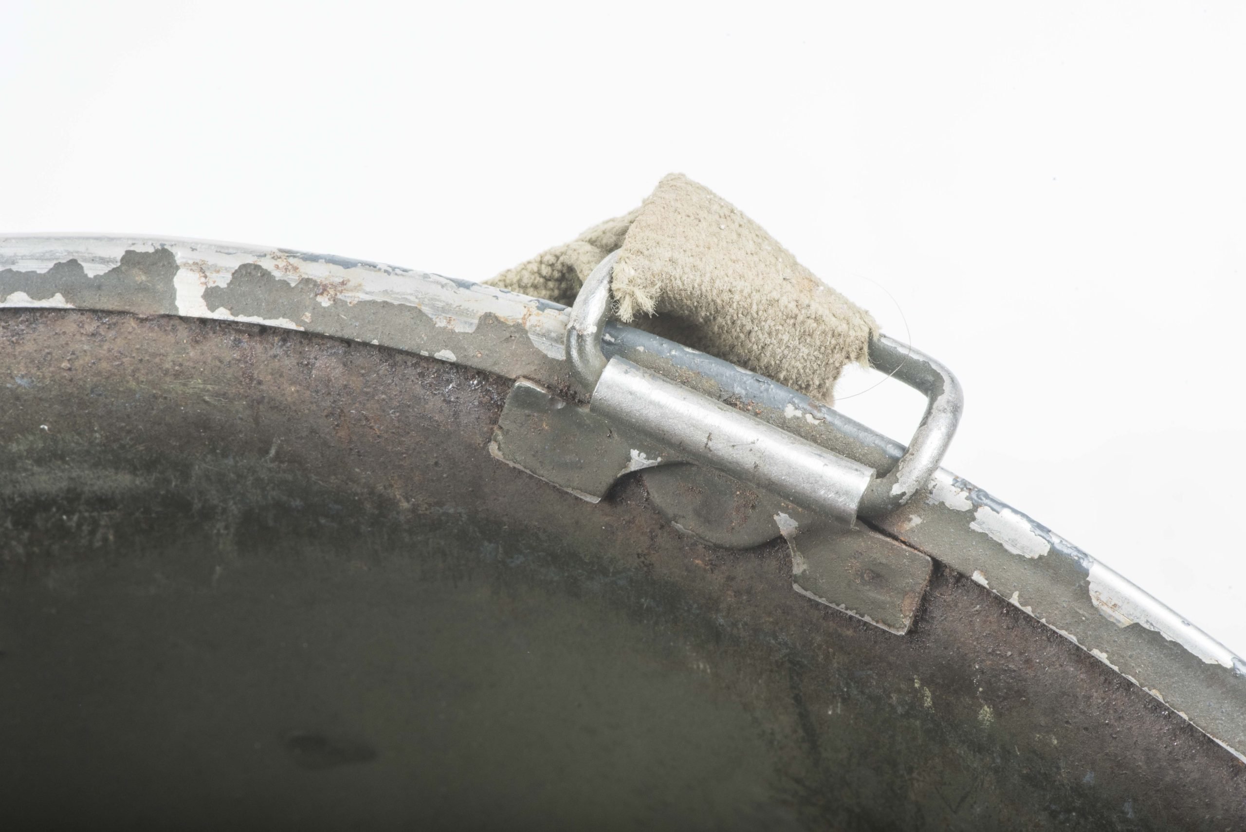 US M1 front seam swivel bale US Navy helmet — image 8