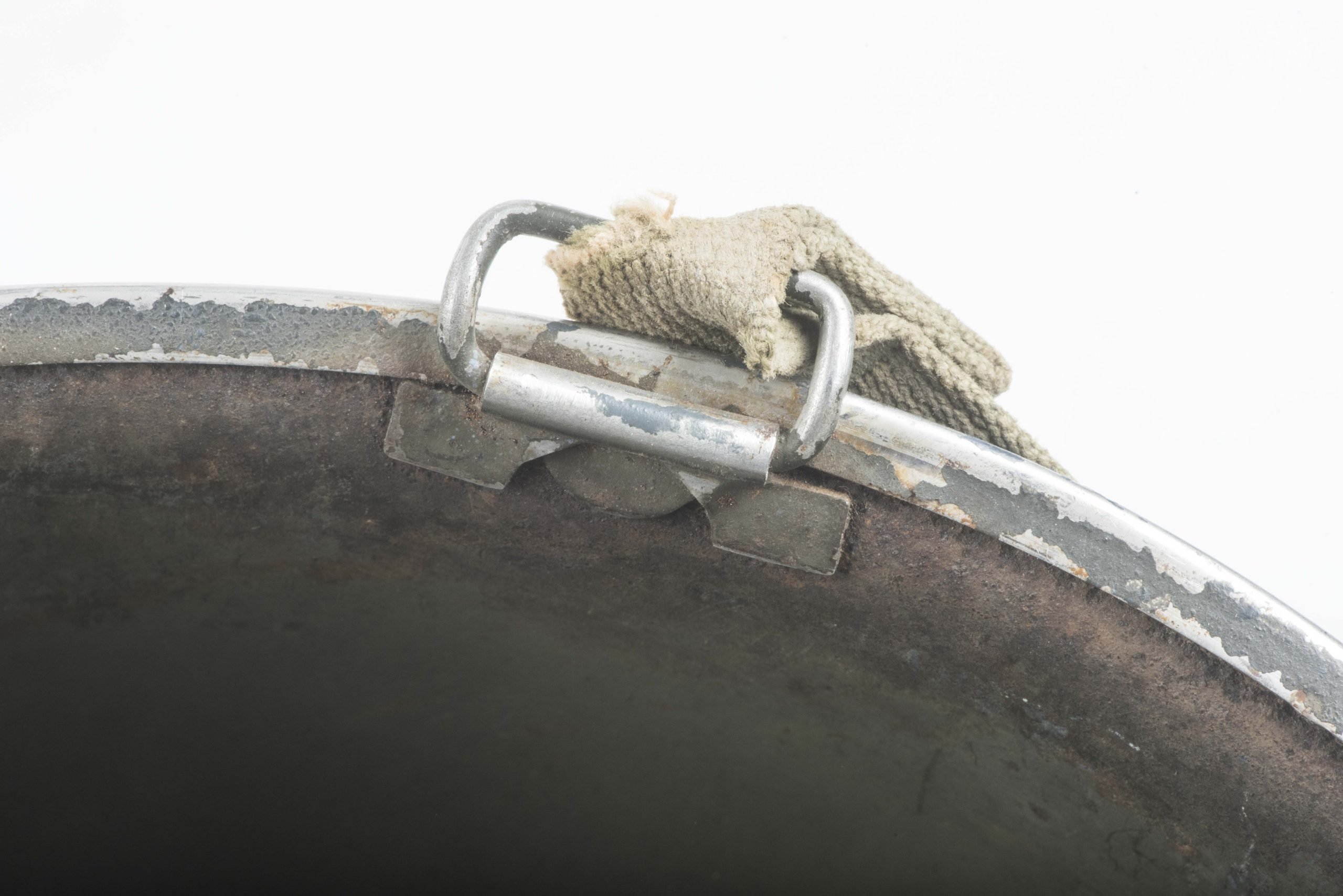 US M1 front seam swivel bale US Navy helmet — image 9