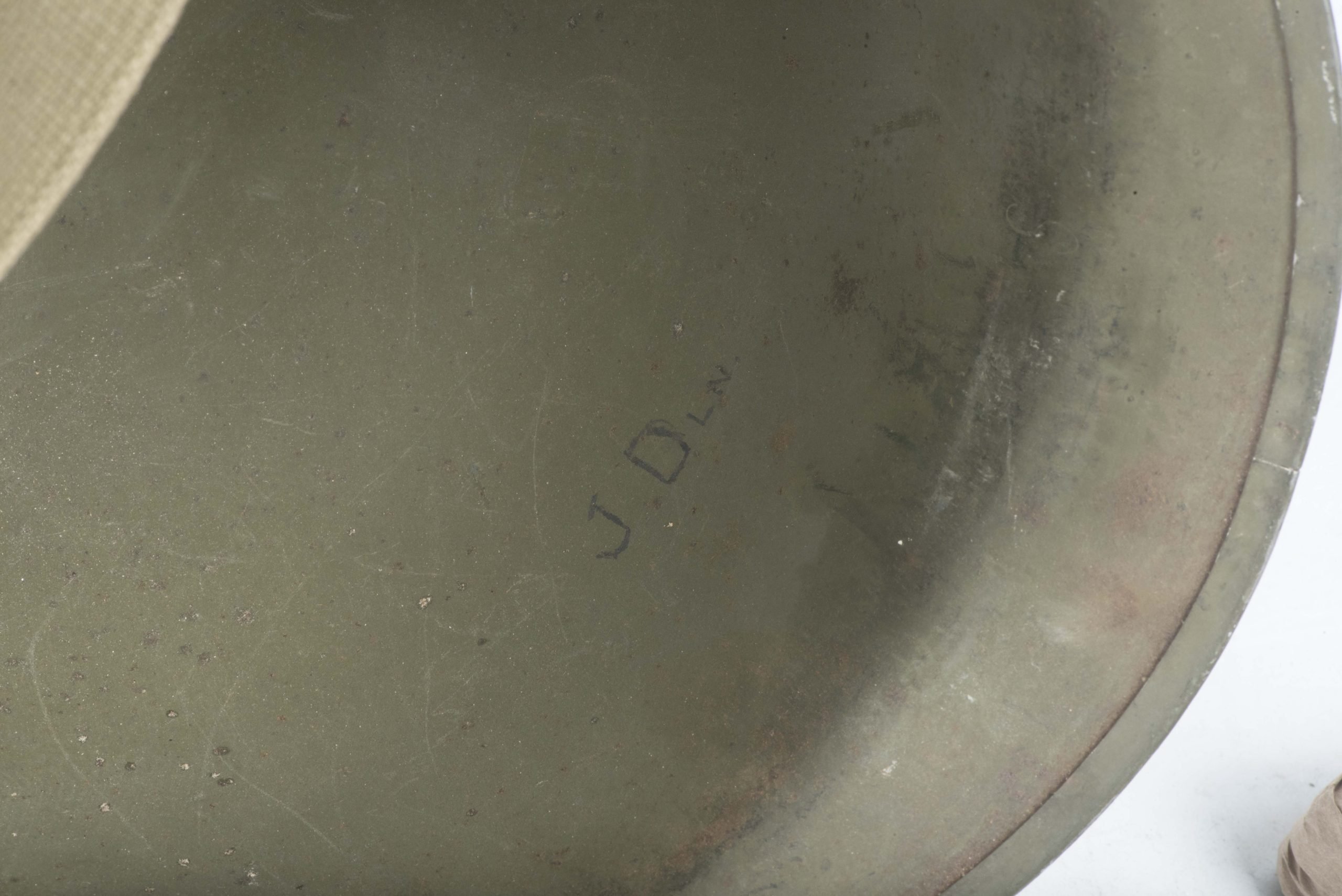 US M1 front seam fixed bale helmet — image 10