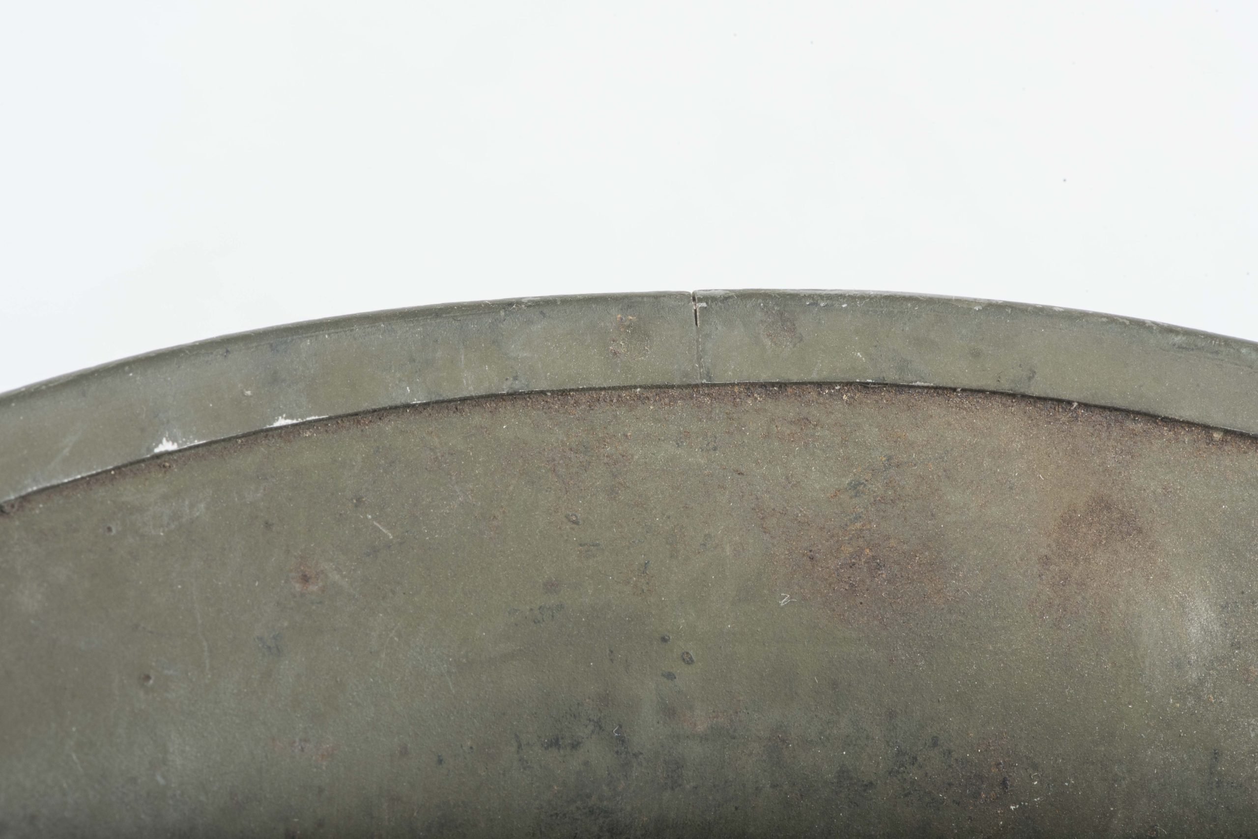 US M1 front seam fixed bale helmet — image 16