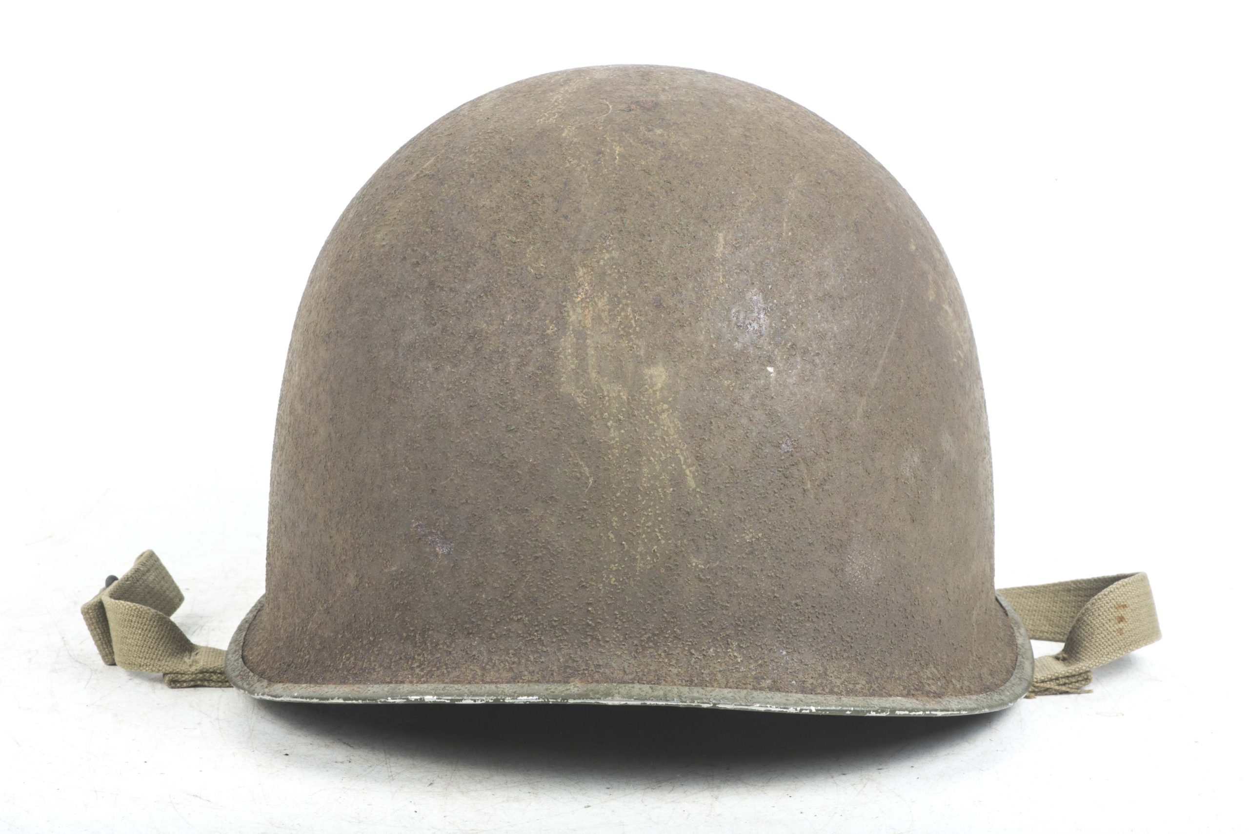 US M1 front seam fixed bale helmet — image 3
