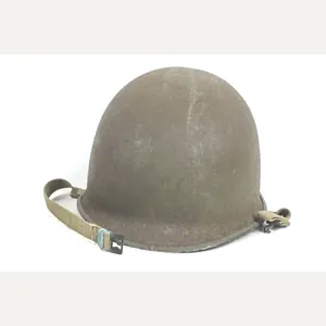 US M1 front seam fixed bale helmet