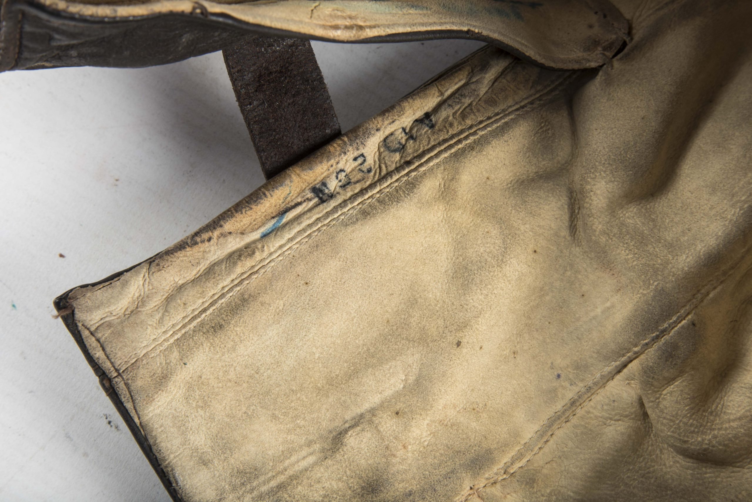 RAF type B flying helmet dated marked Frank Bryan size 7 1/4 dated 1940 — image 9