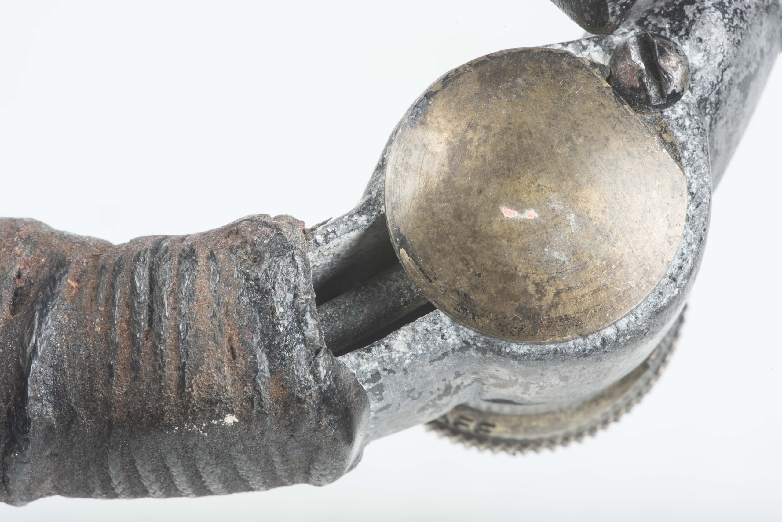 Rare RAF AH2040 pilot spade grip with brake leaver — image 10