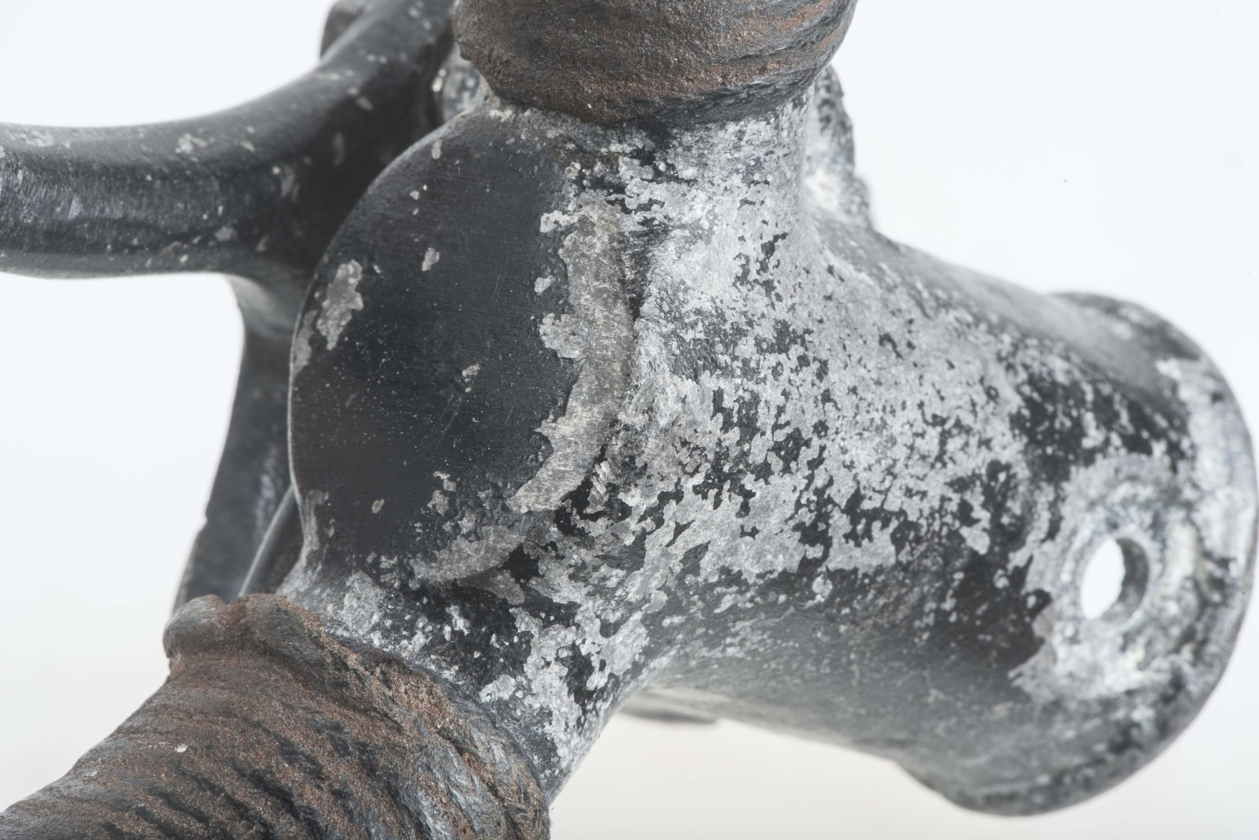 Rare RAF AH2040 pilot spade grip with brake leaver — image 5