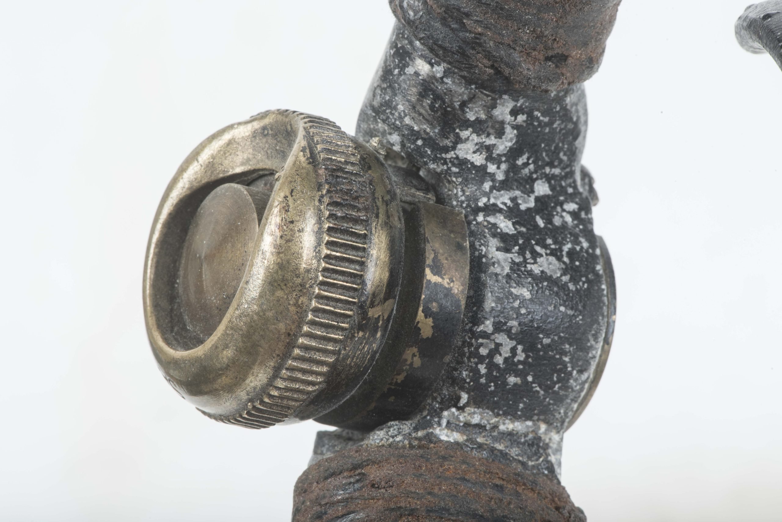 Rare RAF AH2040 pilot spade grip with brake leaver — image 8